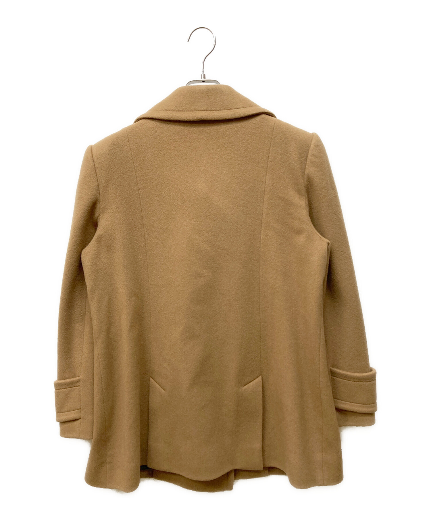 GIVENCHY コート 表地ウール100%※お値下げ不可 中古・古着通販】GIVENCHY (ジバンシィ) ウールカシミヤ Pコート