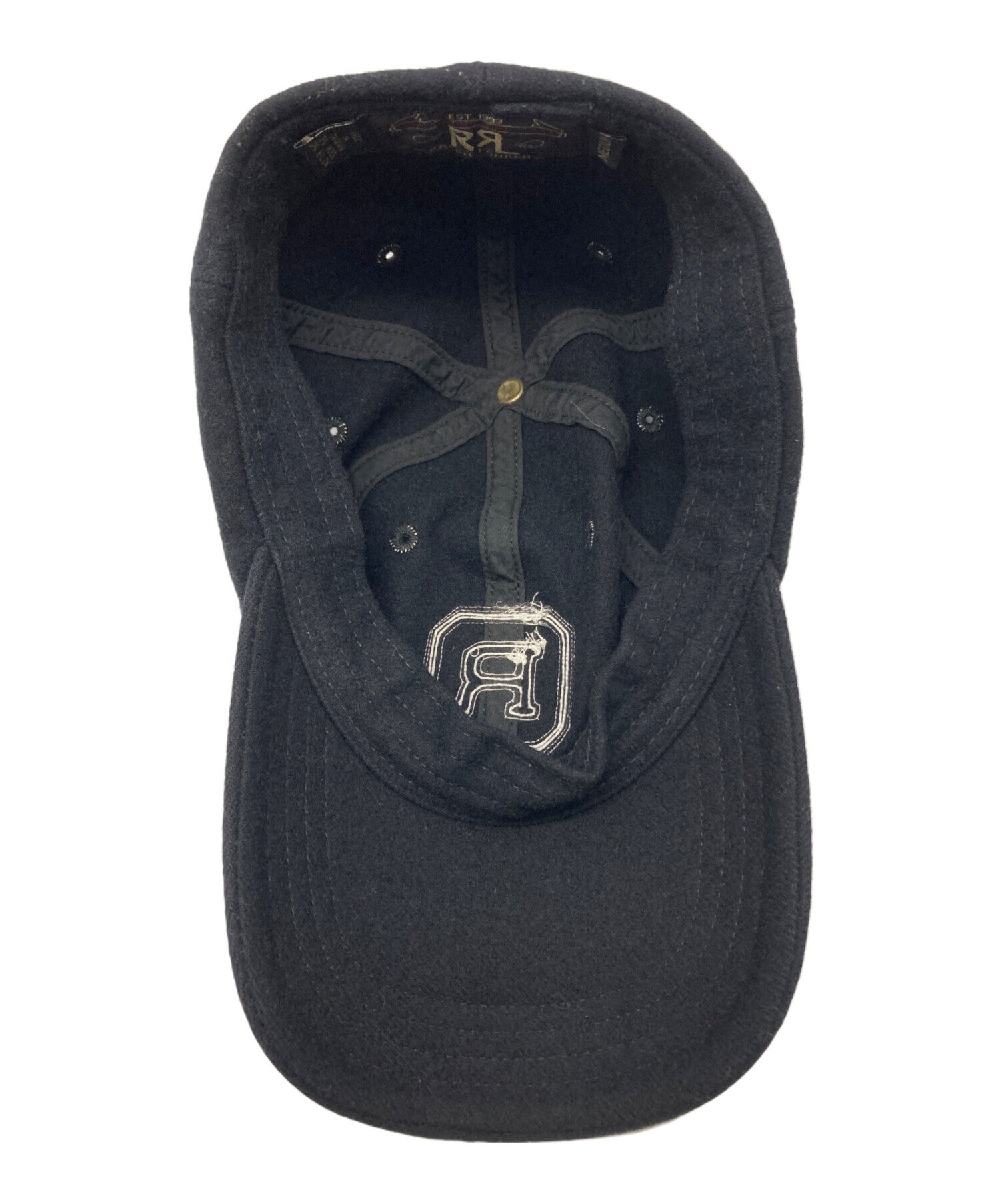 中古・古着通販】RRL (ダブルアールエル) キャップ ネイビー｜ブランド