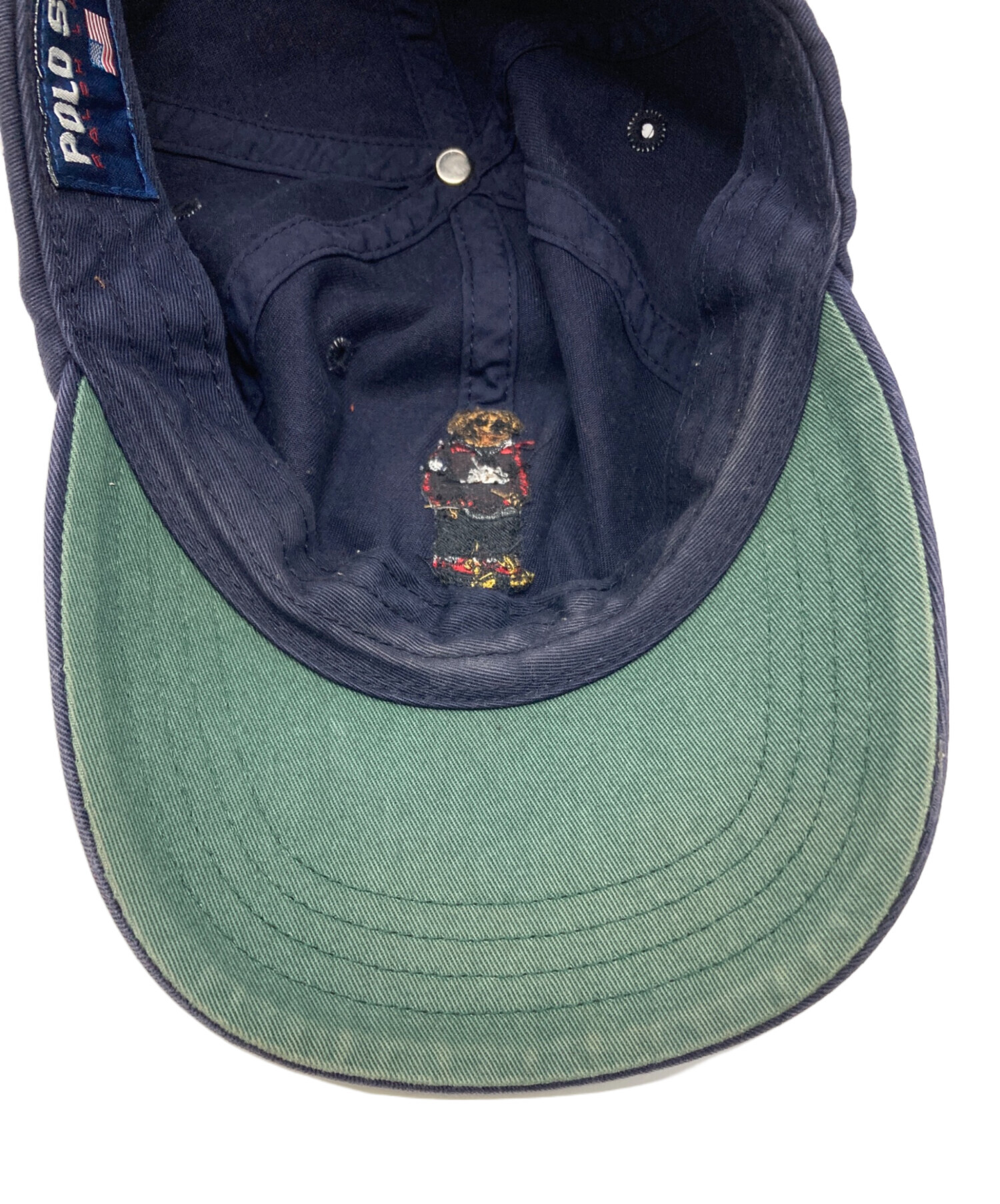 中古・古着通販】POLO SPORT (ポロスポーツ) キャップ ネイビー