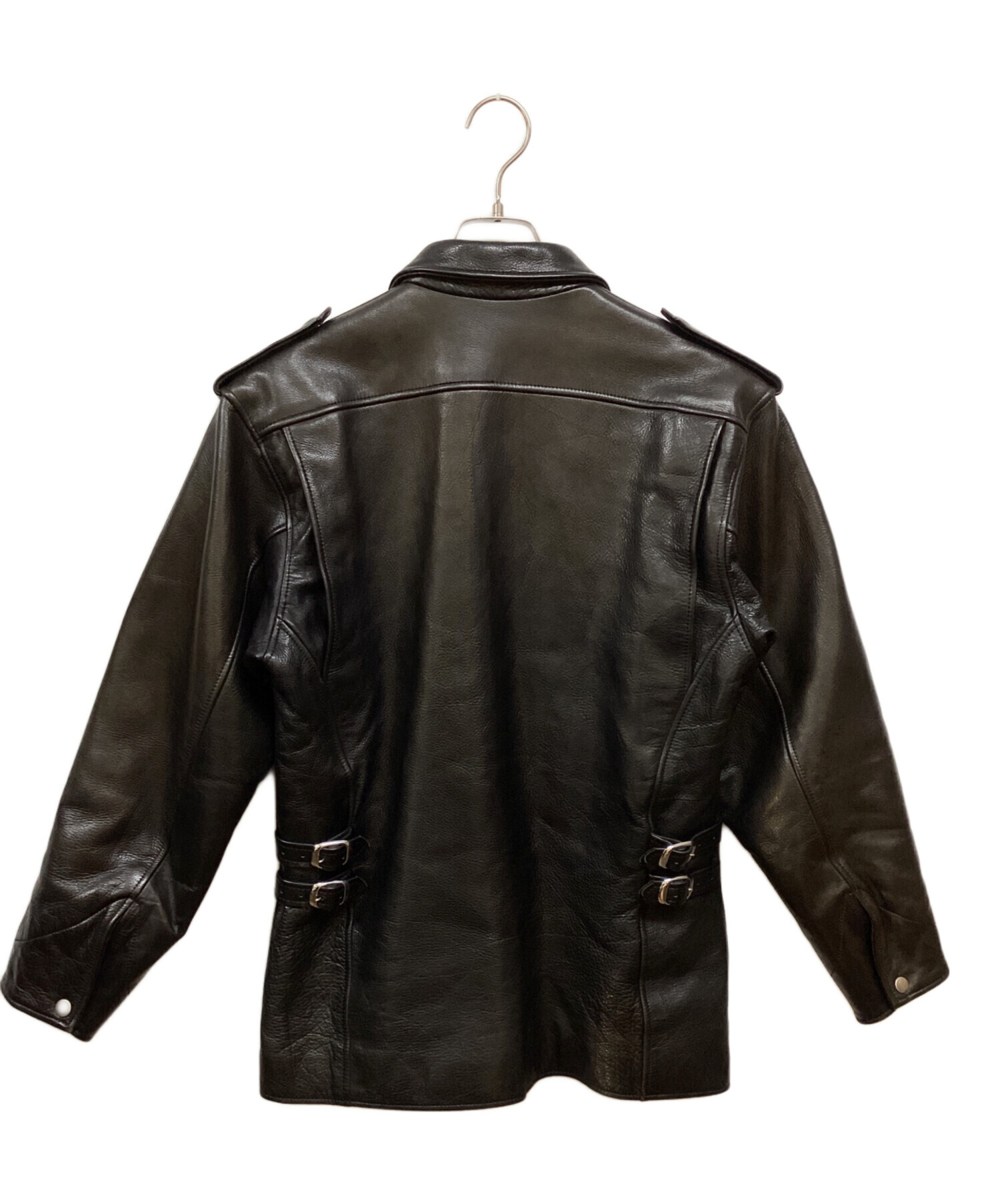 中古・古着通販】freedom (フリーダム) ポリスマンジャケット ブラック