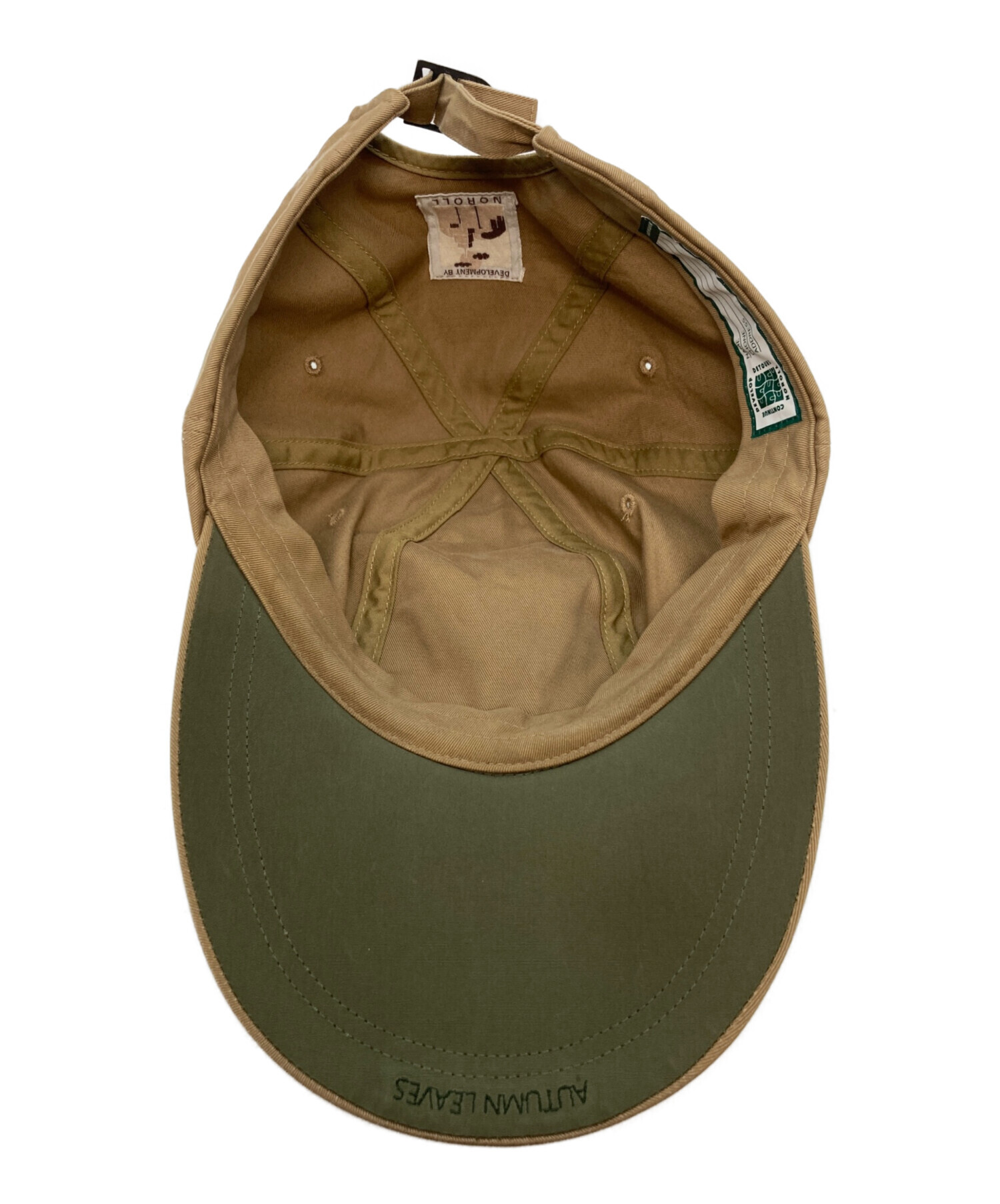 NOROLL SOFTEN HAT khaki カーキ　ノーロール 中古・古着通販】NOROLL (ノーロール) AUTUMN LEAVES CAP カーキ