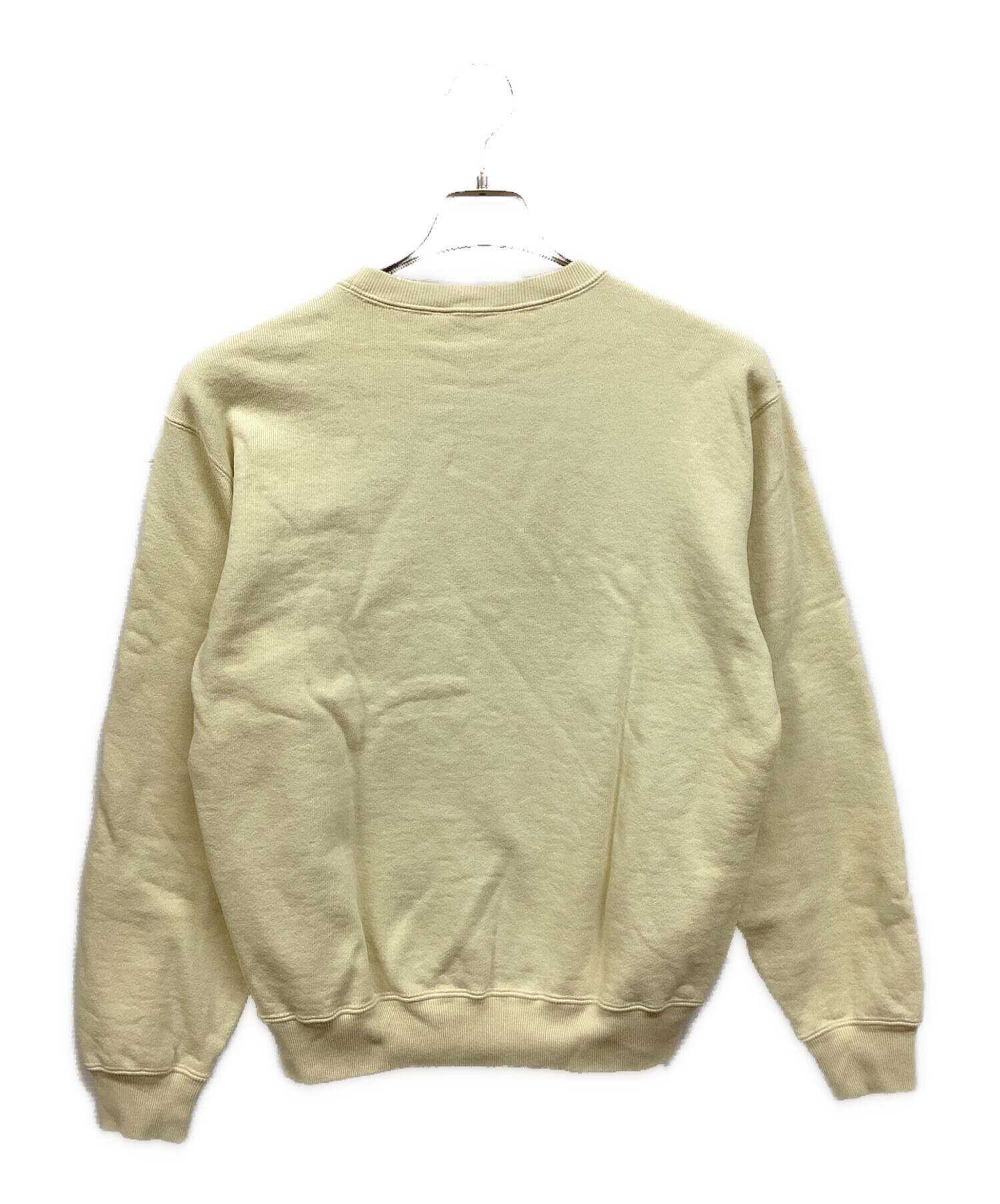 中古・古着通販】AURALEE (オーラリー) HEAVY BD SWEAT P/O イエロー