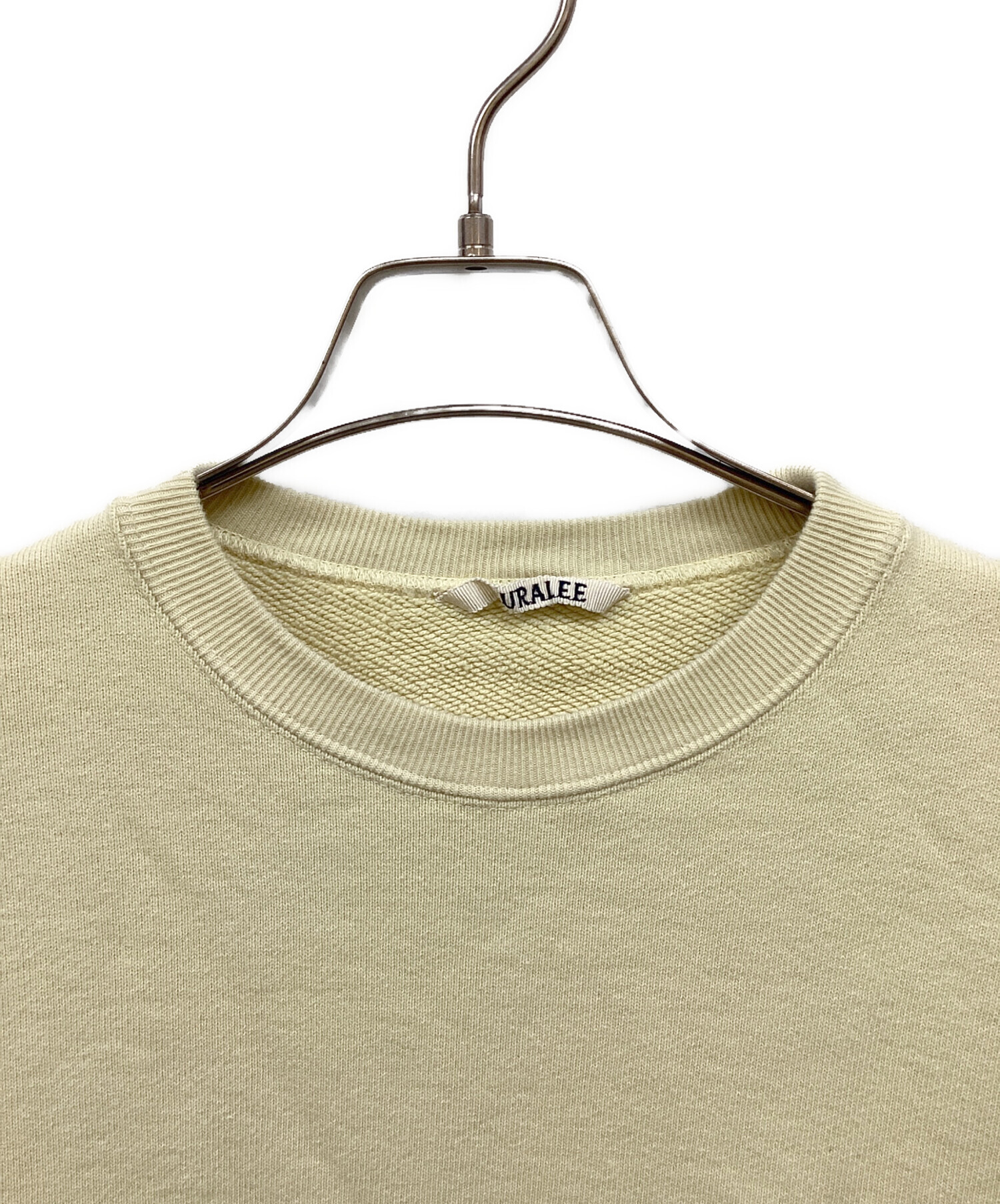 中古・古着通販】AURALEE (オーラリー) HEAVY BD SWEAT P/O イエロー