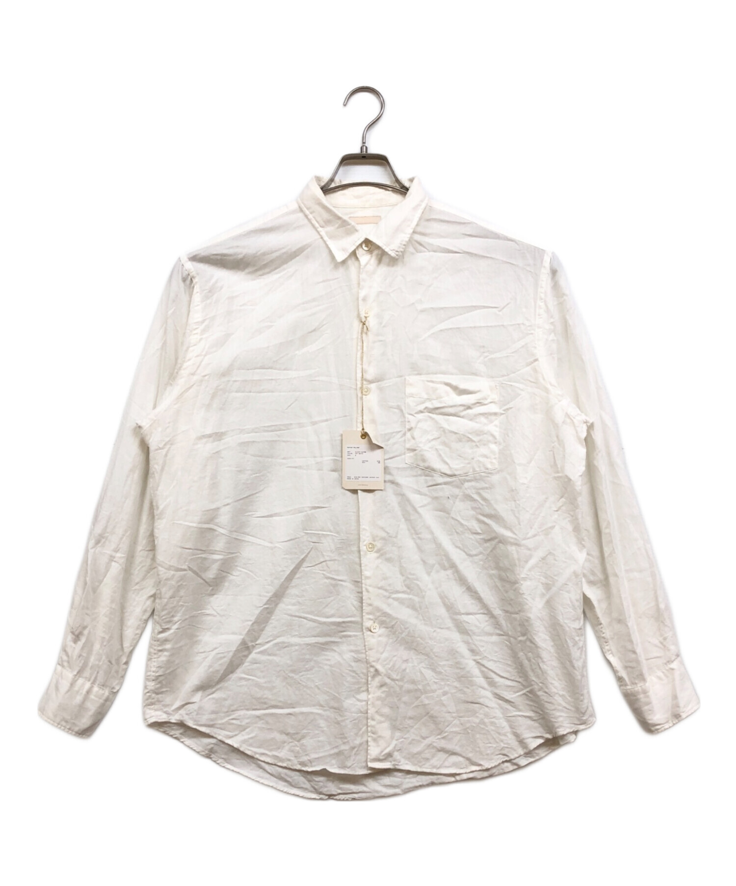 アルテリア25SS SILKY SOFT TWILL SHIRT　4 未使用品 中古・古着通販】ULTERIOR (アルテリア) SILKY SOFT TWILL SHIRT
