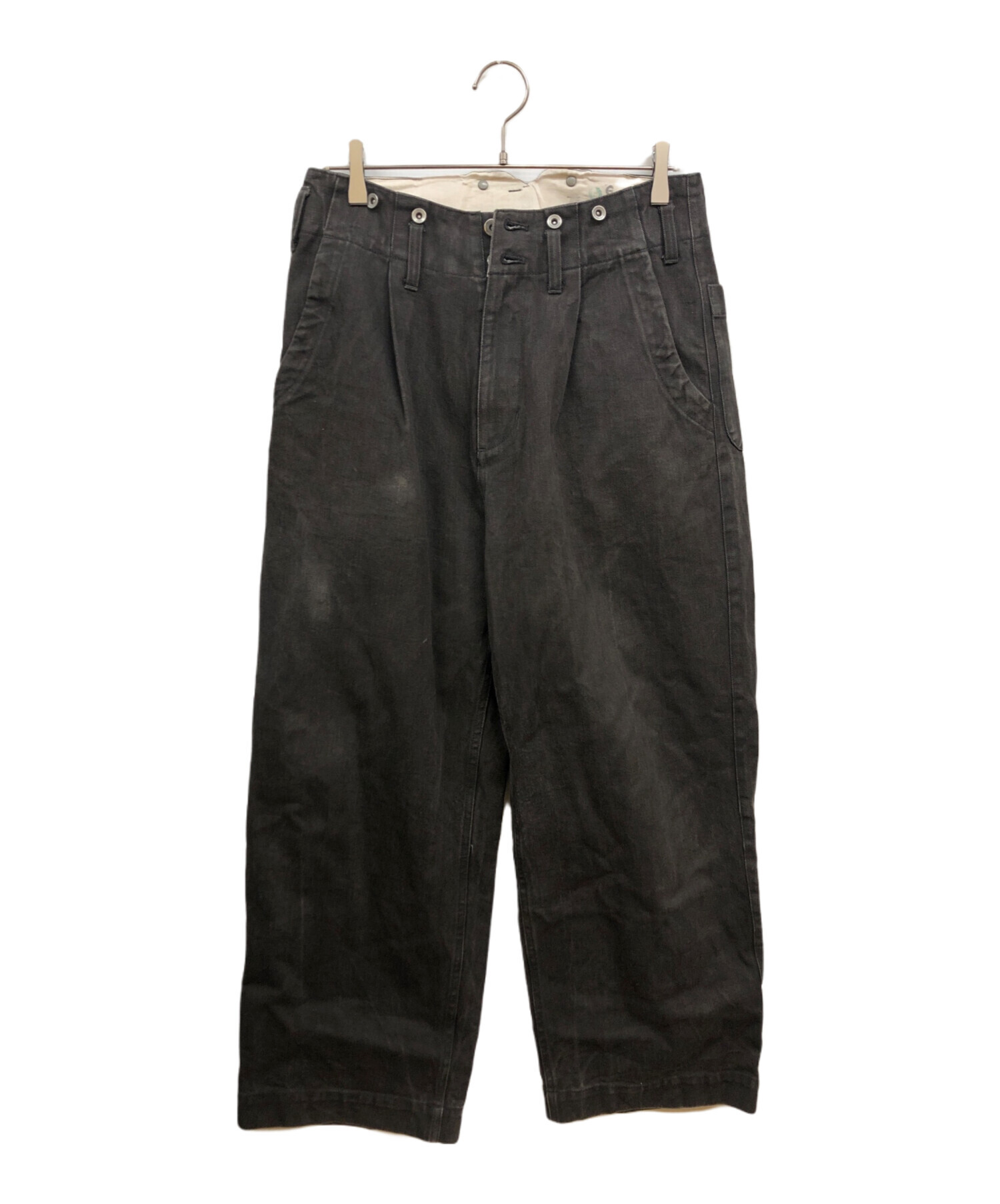 グラント　バンテージ 中古・古着通販】GURANK (グランク) Rope dyeing work pantsダイイング