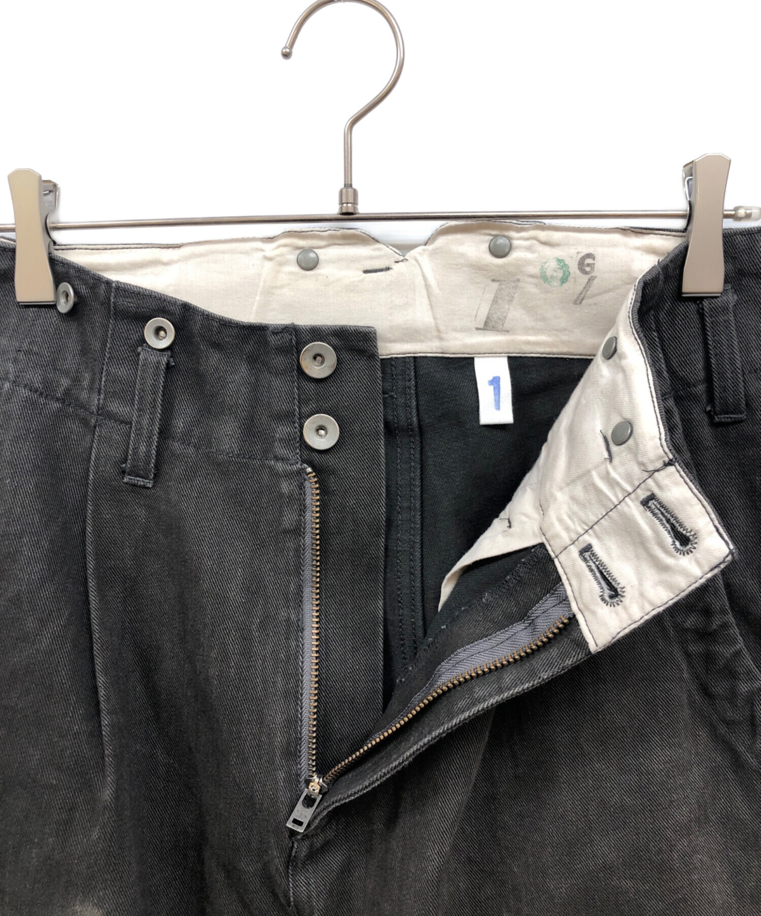 中古・古着通販】GURANK (グランク) Rope dyeing work pantsダイイング 