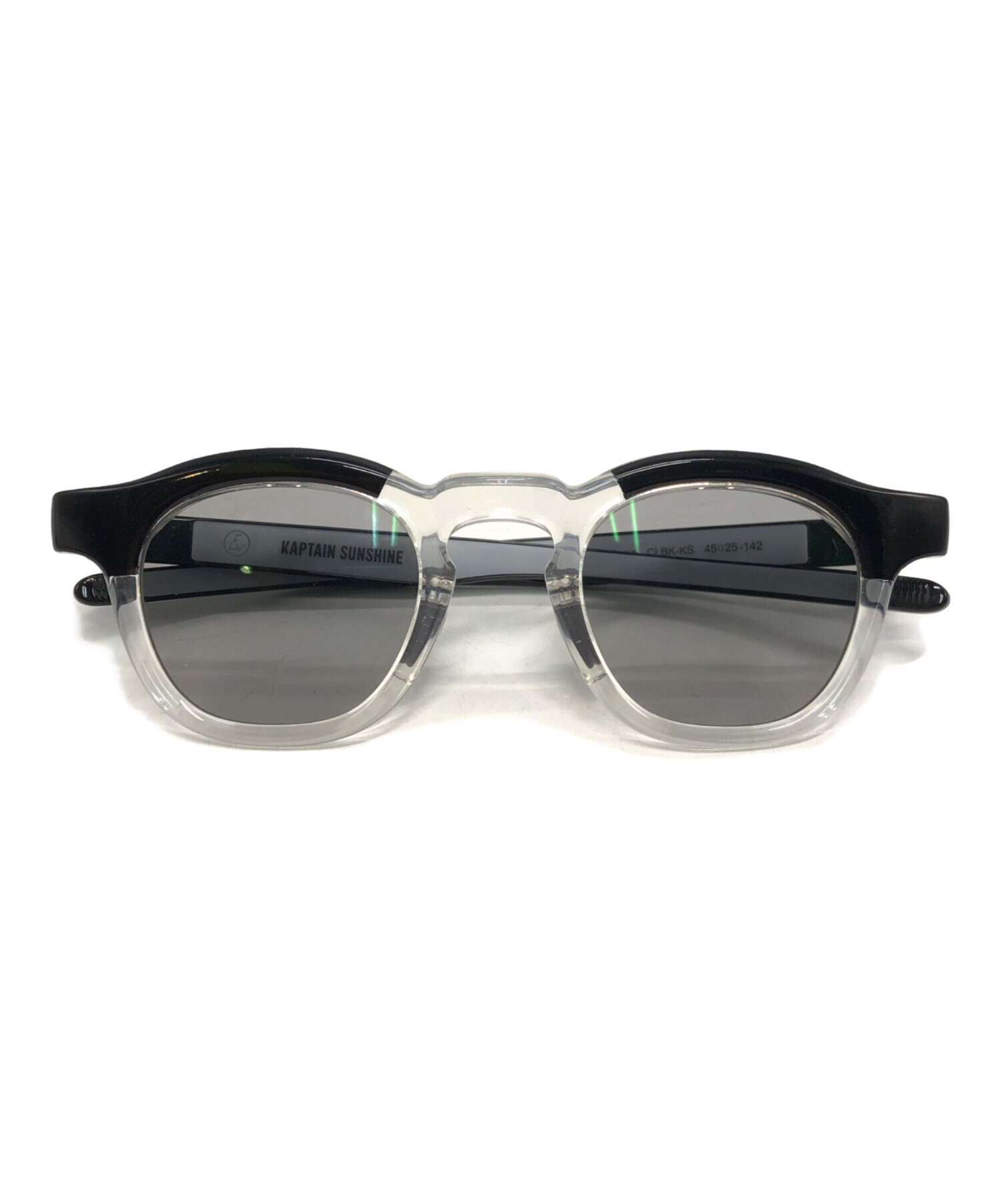 【中古】KAPTAIN SUNSHINE | キャプテンサンシャイン LA GRANDE PLAGE サングラス ブラウン【加古川店】 KAPTAIN SUNSHINE(キャプテンサンシャイン) La Grande Plage ラ グラン