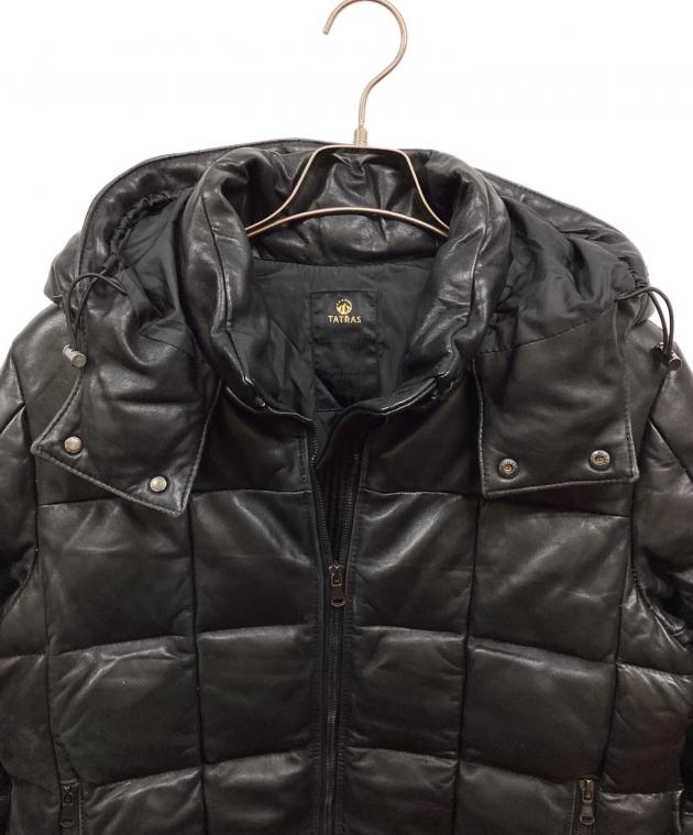 中古・古着通販】TATRAS (タトラス) SHARTAN レザーダウンジャケット