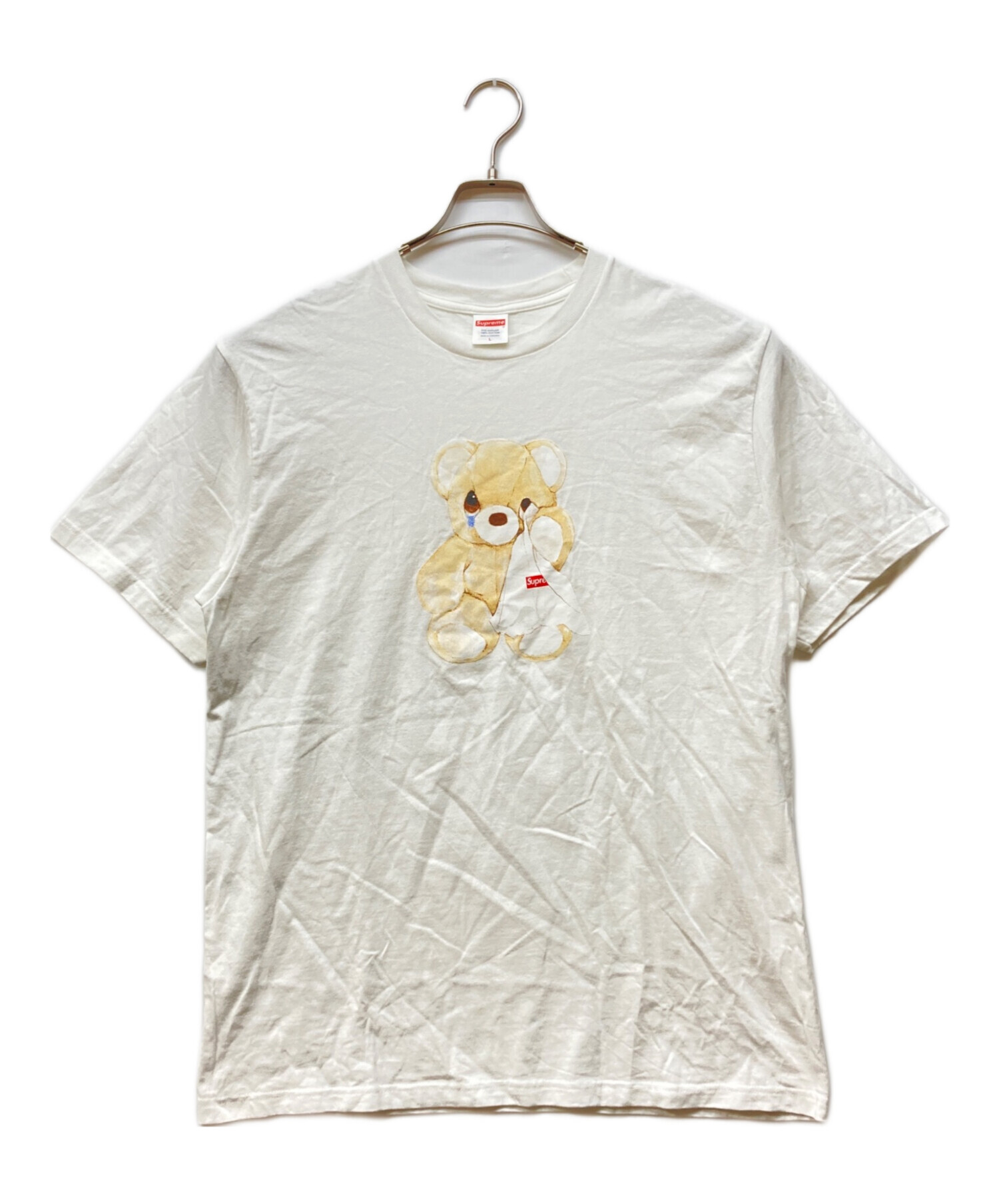 中古・古着通販】SUPREME (シュプリーム) BEAR TEE ホワイト サイズ:L 