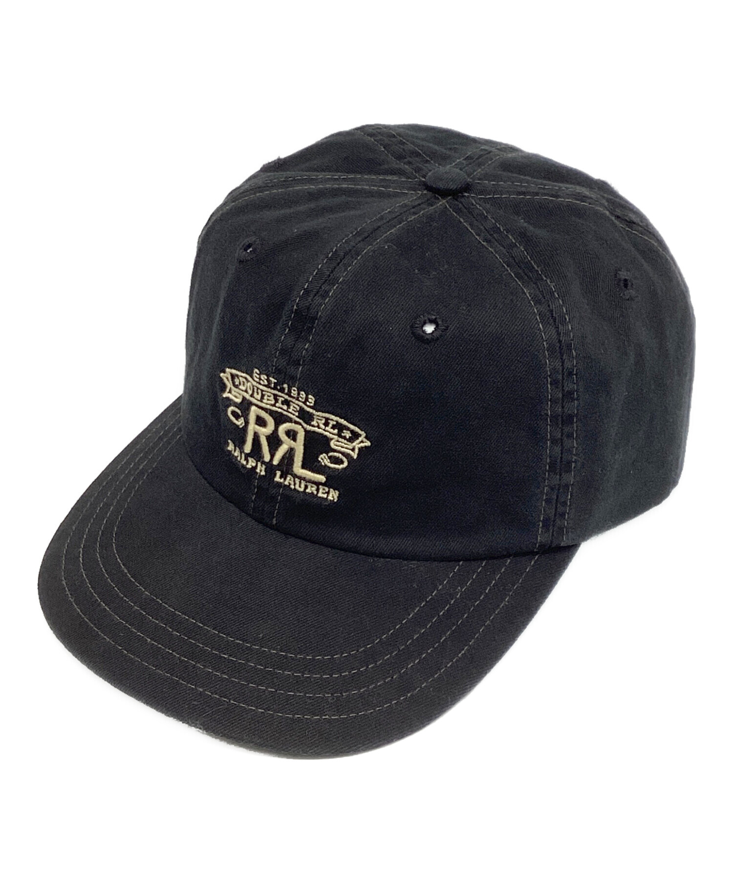 中古・古着通販】RRL (ダブルアールエル) ロゴツイルキャップボール