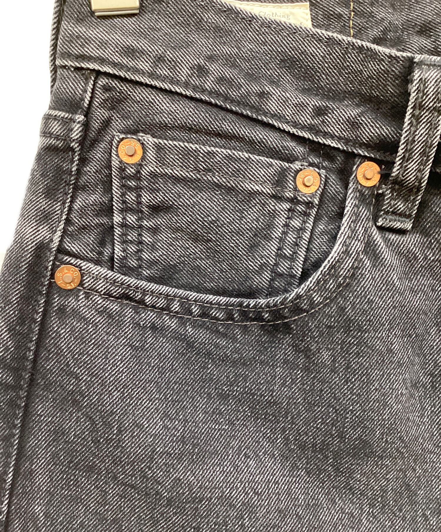 中古・古着通販】LEVI'S (リーバイス) BEAMS (ビームス) BLACK DENIME