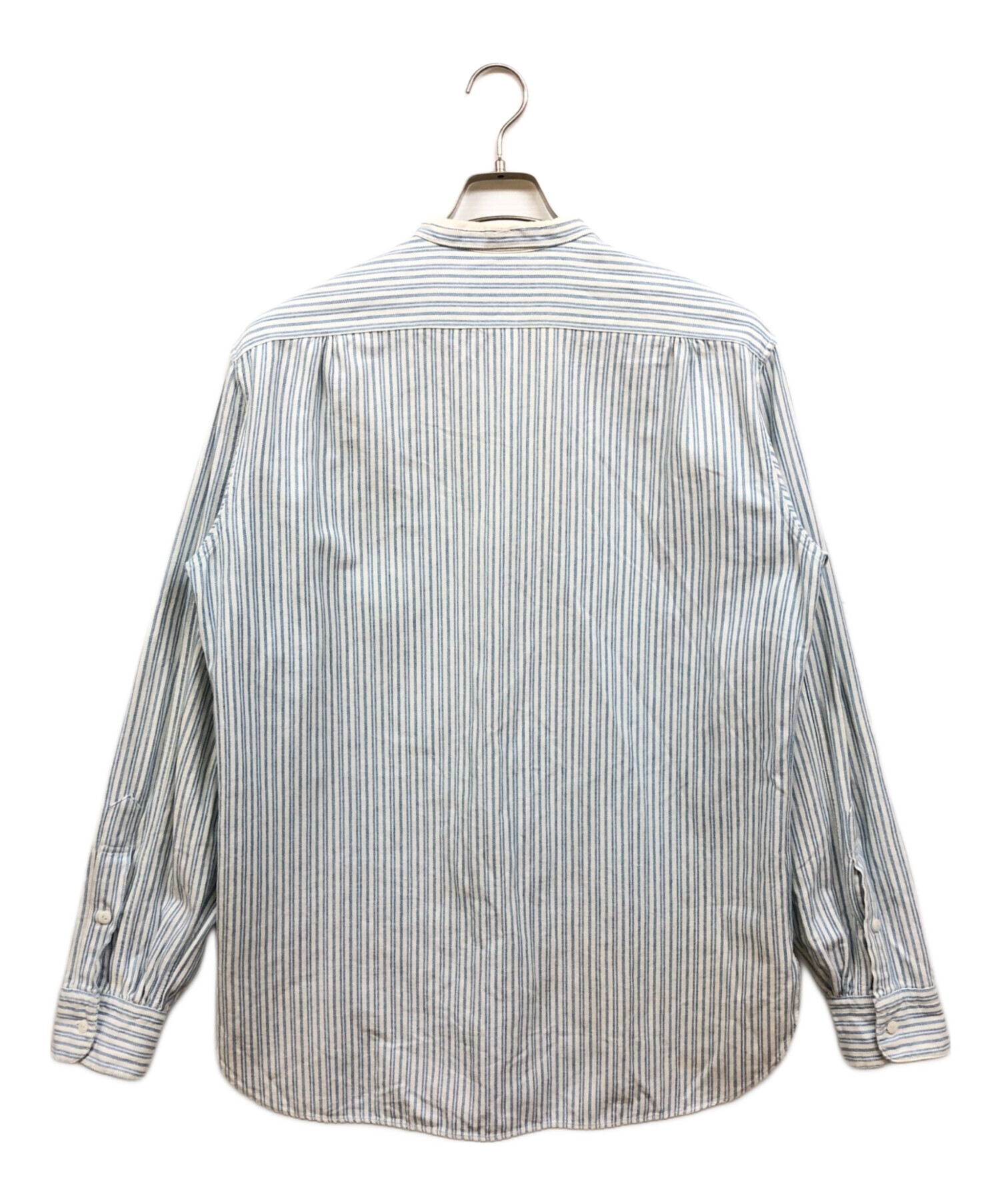 中古・古着通販】RRL (ダブルアールエル) ストライプワークシャツ