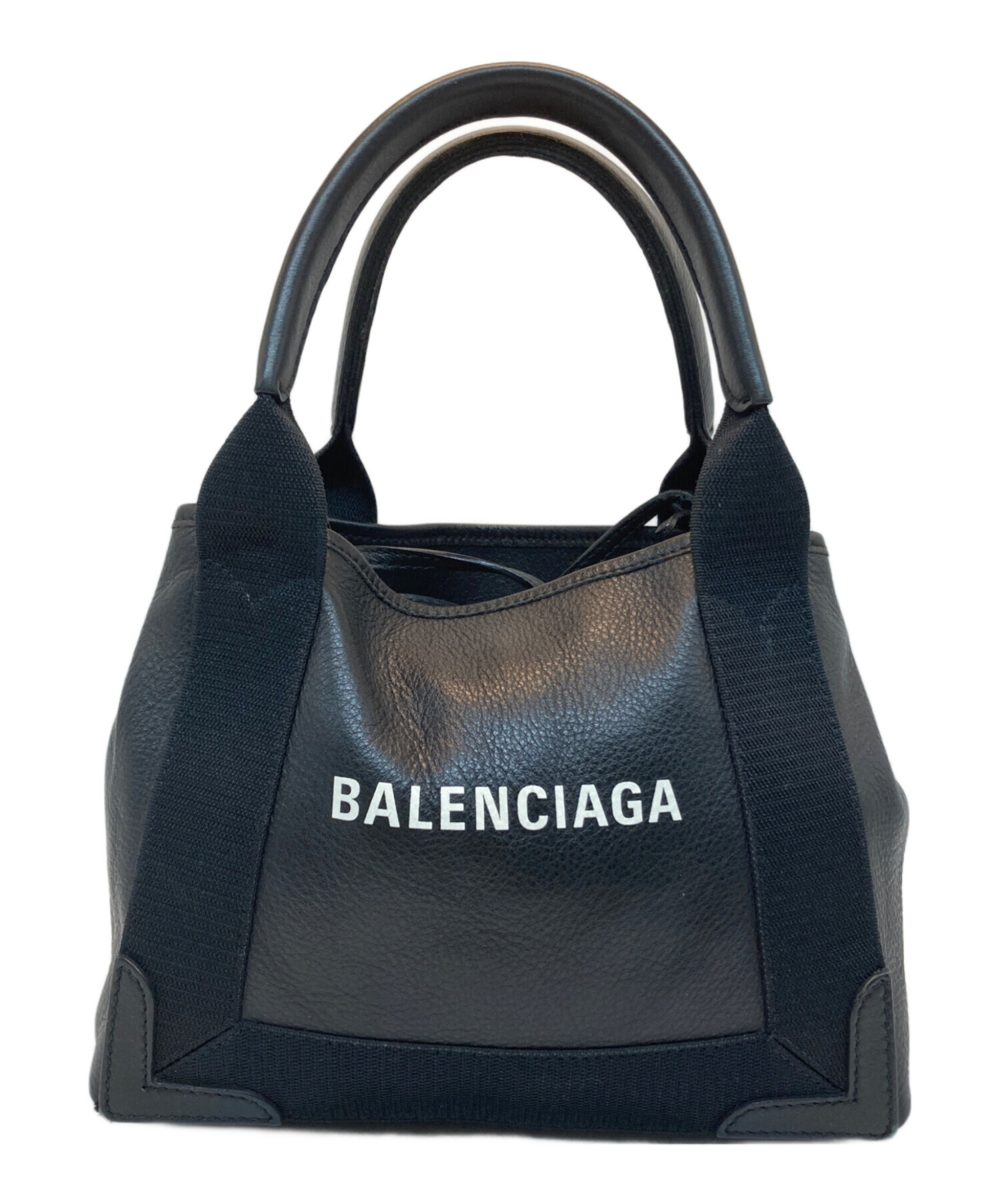 中古・古着通販】BALENCIAGA (バレンシアガ) NAVY CANVAS XS ブラック