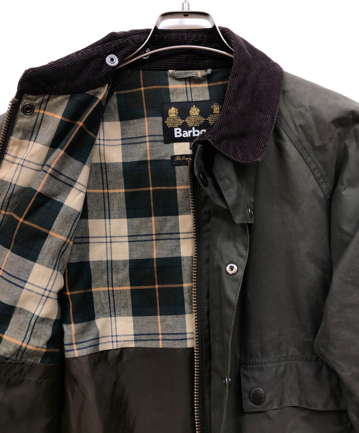 中古・古着通販】Barbour (バブアー) SL SPEYスペイ オリーブ サイズ 