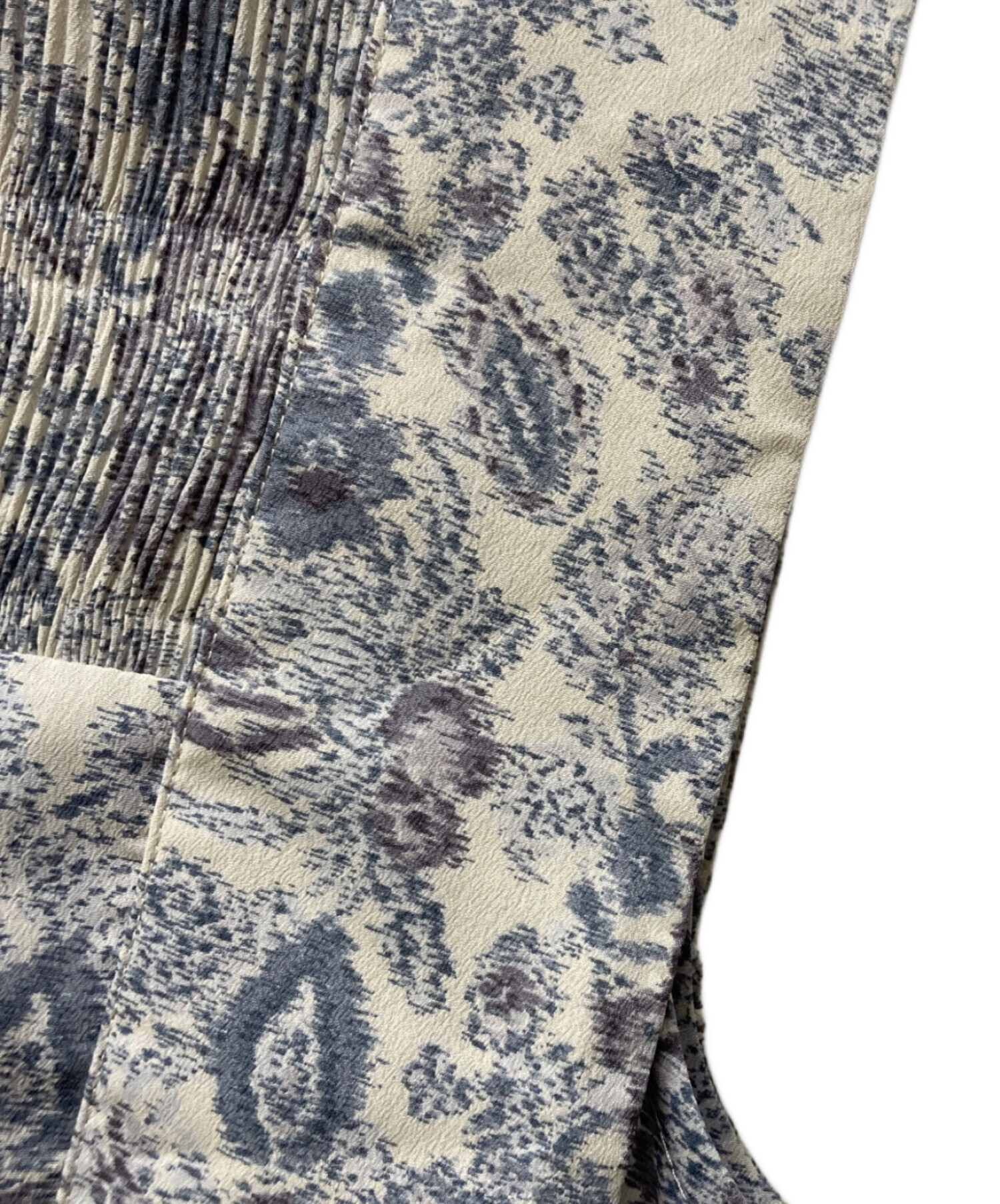 中古・古着通販】CLANE (クラネ) CHINTZ FLOWER SQUARE SLEEVE TOPS