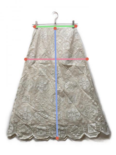 中古・古着通販】Ron Herman (ロンハーマン) デザインレーススカート