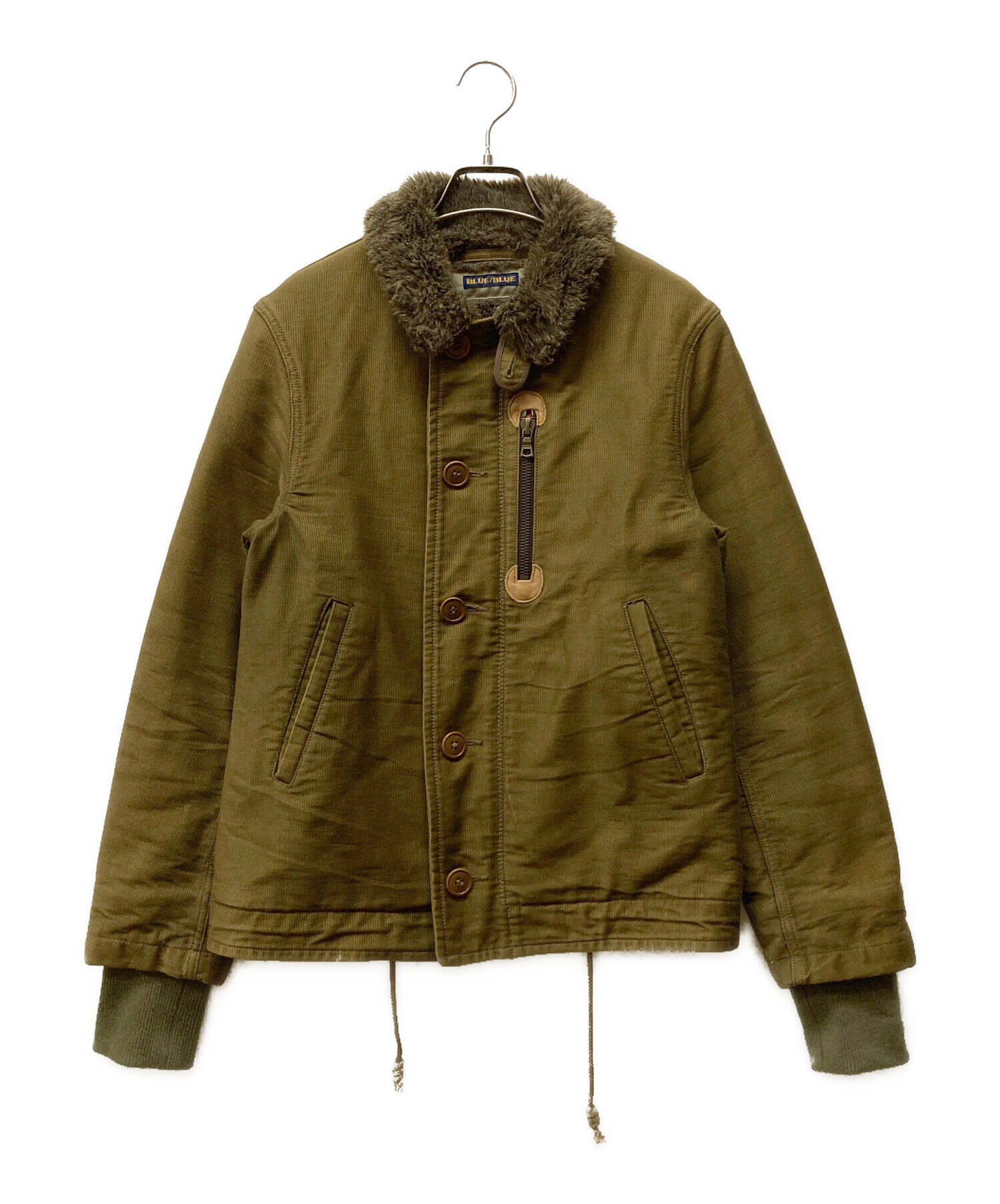 中古・古着通販】BLUE BLUE (ブルーブルー) デッキジャケット グリーン