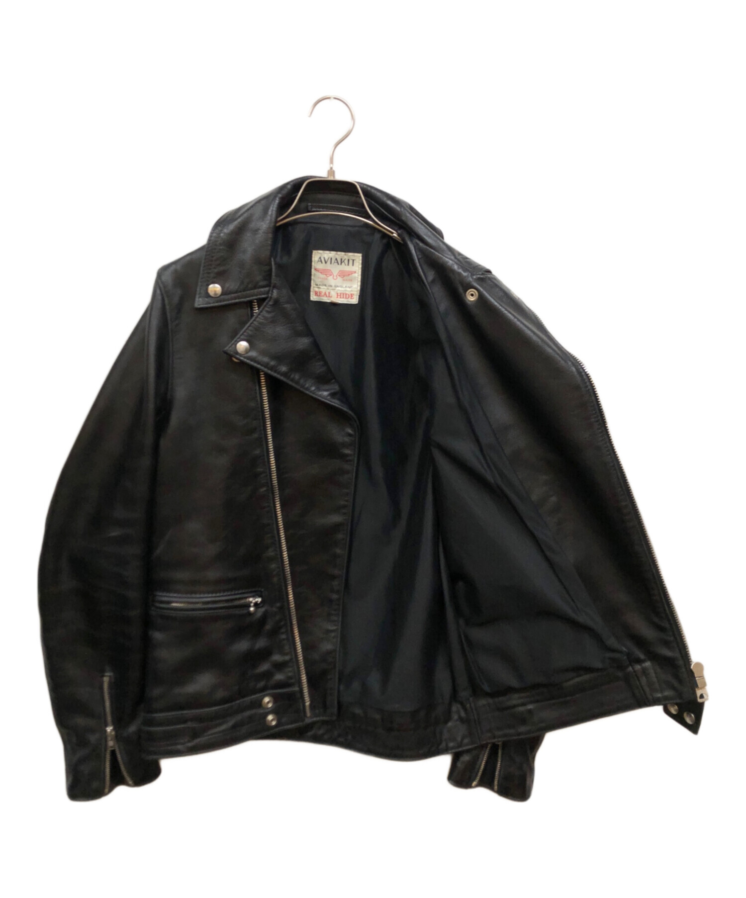 Lewis Leather Jacket ダブルライダース Lewis Leathers サイクロン ダブルライダース カウハイド
