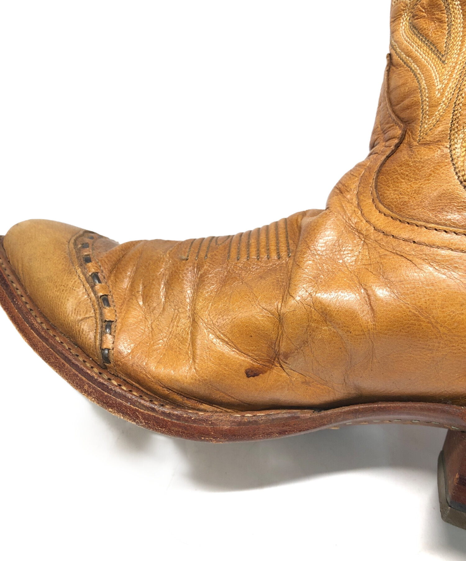 中古・古着通販】TONY LAMA (トニーラマ) ウェスタンブーツ ブラウン