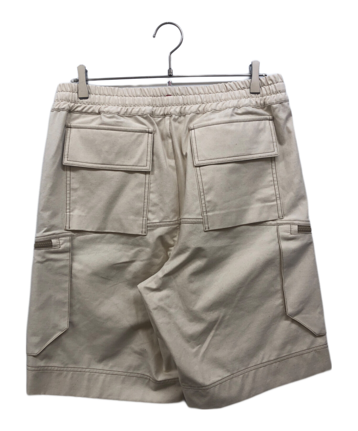 中古・古着通販】MONCLER (モンクレール) カーゴハーフパンツ ベージュ