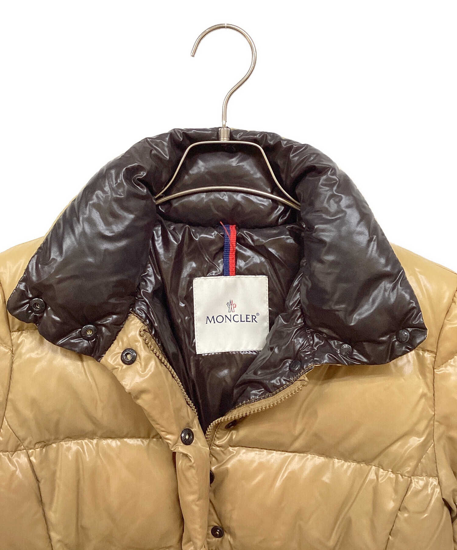 中古・古着通販】MONCLER (モンクレール) CLAIRY ベージュ サイズ:00