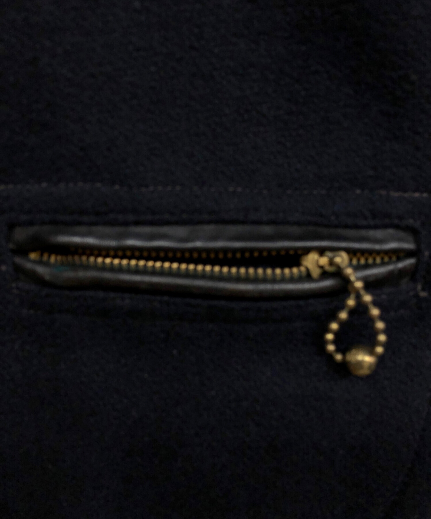 中古・古着通販】WAREHOUSE (ウエアハウス) ホースハイドレザー切替