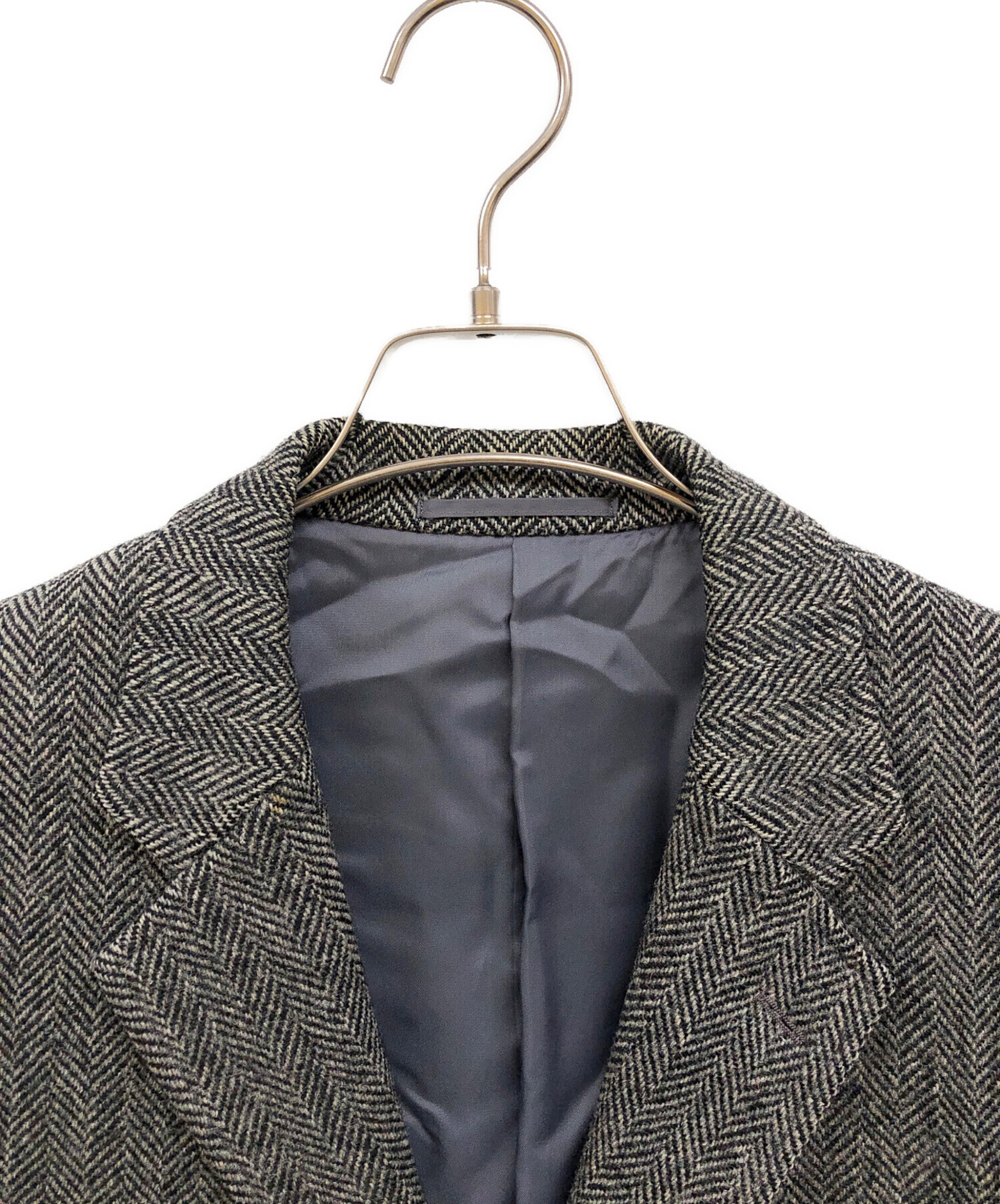 ジェイプレス　J.PRESS グレー ツイード テーラードジャケット　美品 楽天市場】ジェイプレス(J.PRESS) ツイード ジャケット メンズ 秋冬 3