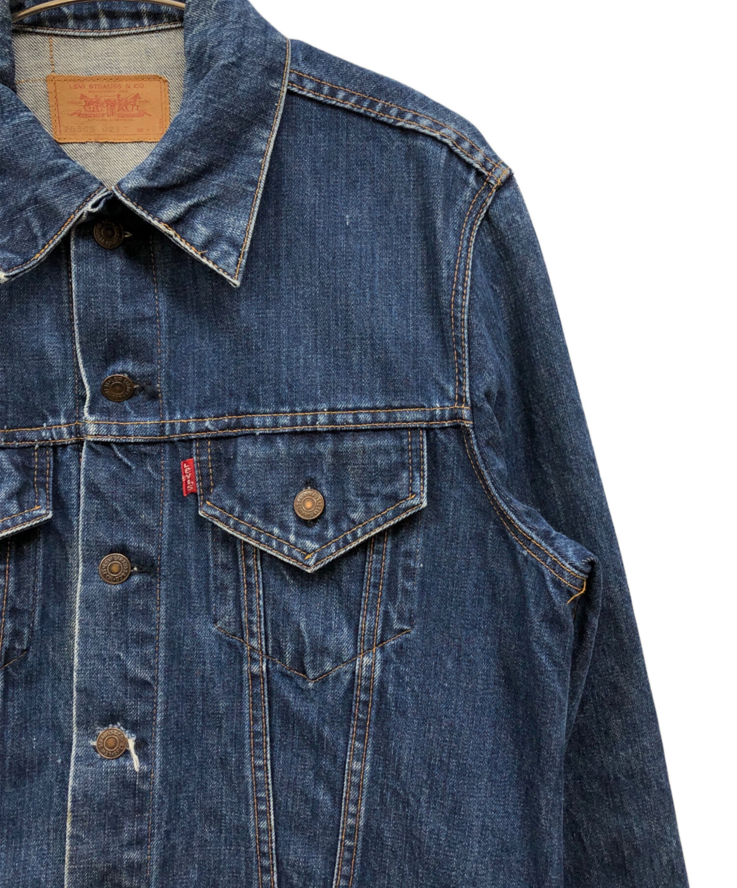 中古・古着通販】LEVI'S (リーバイス) 70505デニムジャケット ブルー