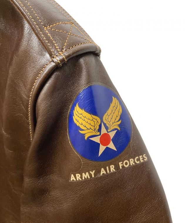 バズリクソンズUS Air Forceフライトジャケットブラウン 中古・古着通販】Buzz Rickson's (バズリクソンズ) J.A Dubow 実名復刻