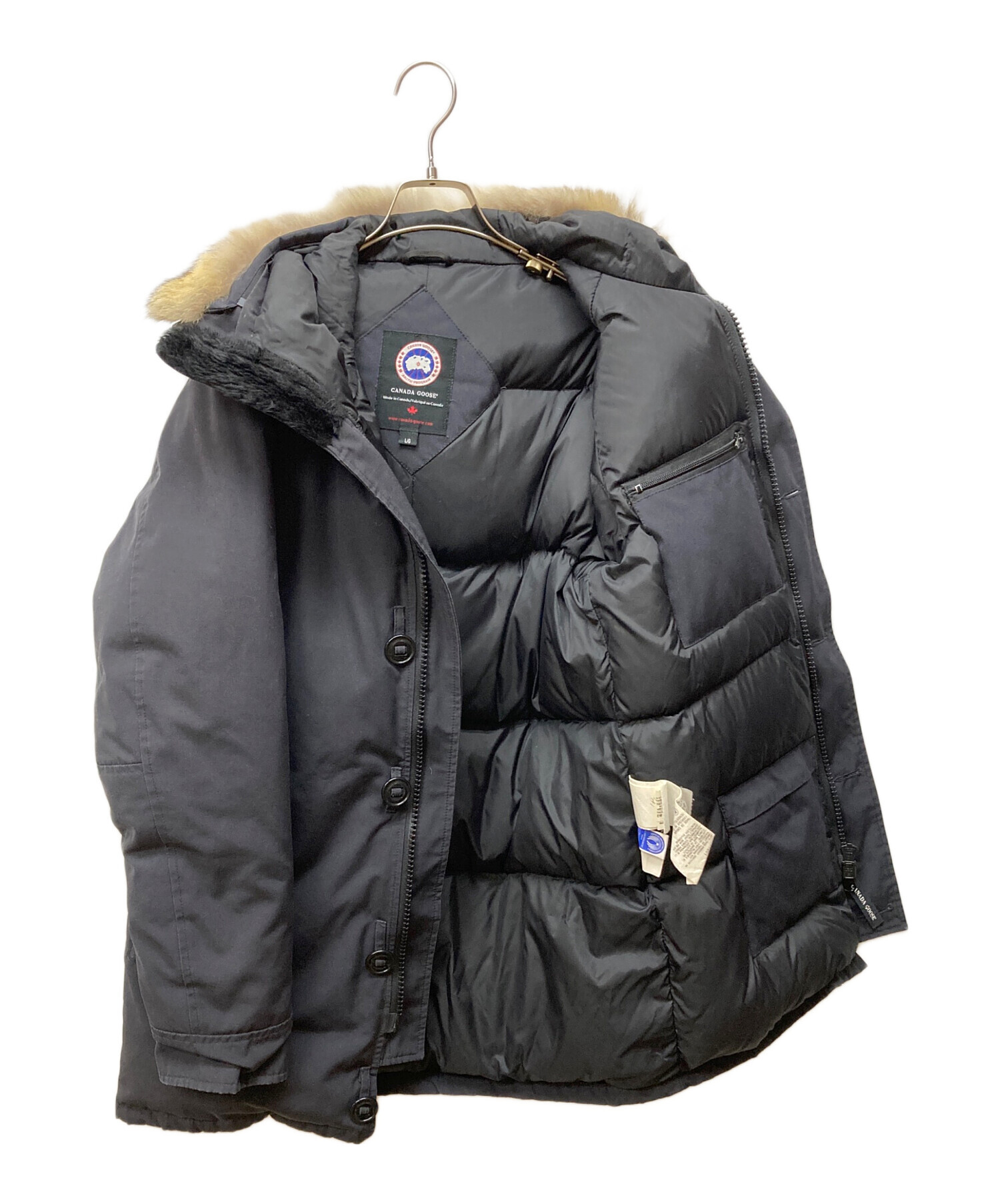 【値下げ中】  カナダグース JASPER PARKA 中古・古着通販】CANADA GOOSE (カナダグース) JASPER PARKA ネイビー