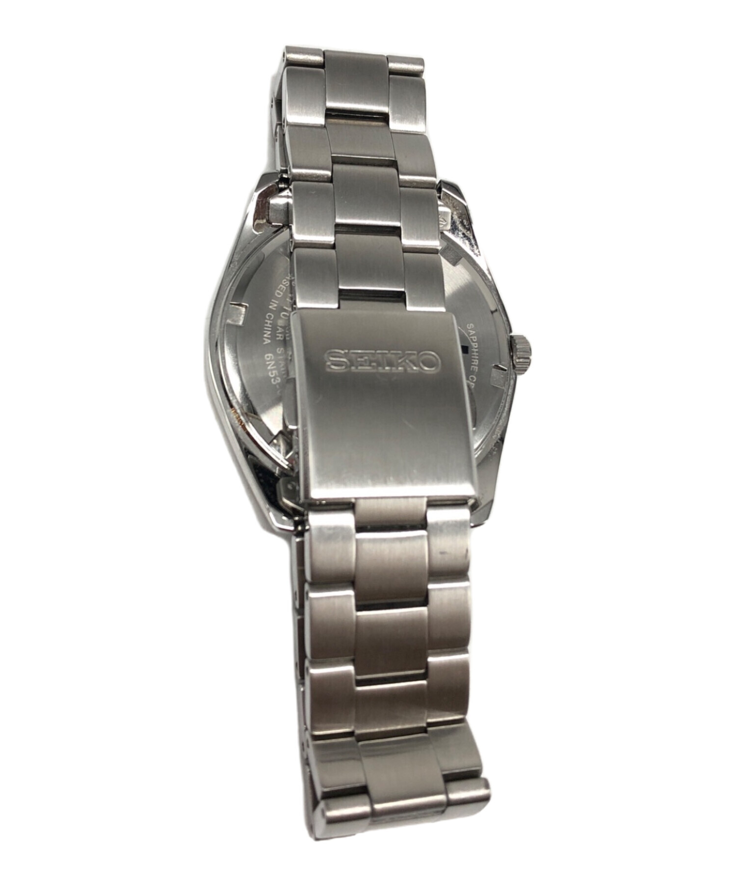 【稼働】SEIKO Chronos メンズ 腕時計 デイデイト シルバー 美品/新品電池】SEIKO セイコー Chronos クロノス メンズ 腕時計