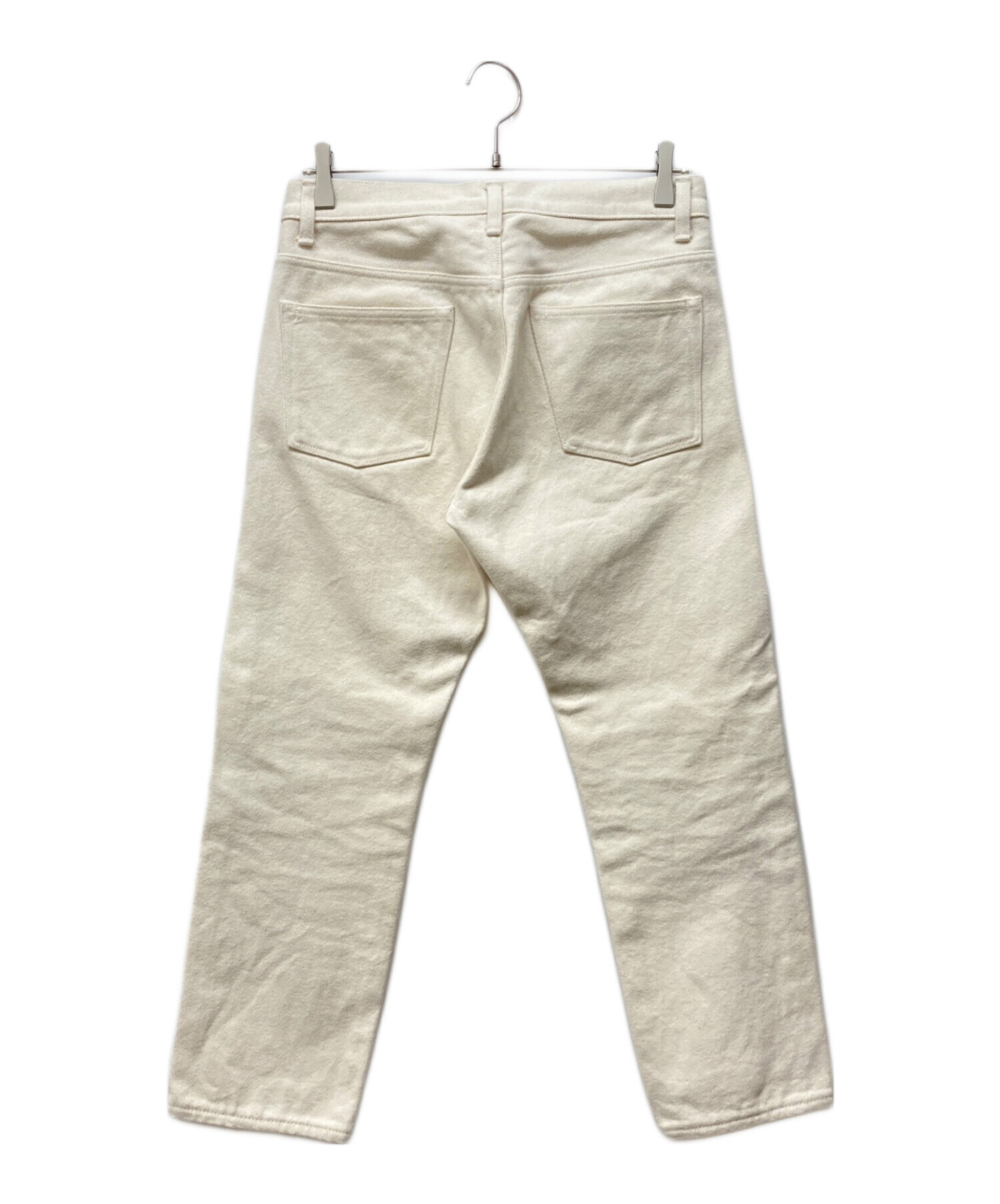 COMOLI コモリ パンツ（その他） 2(M位) 白 【古着】【中古】 中古・古着通販】COMOLI (コモリ) ストレートパンツ ホワイト サイズ:2