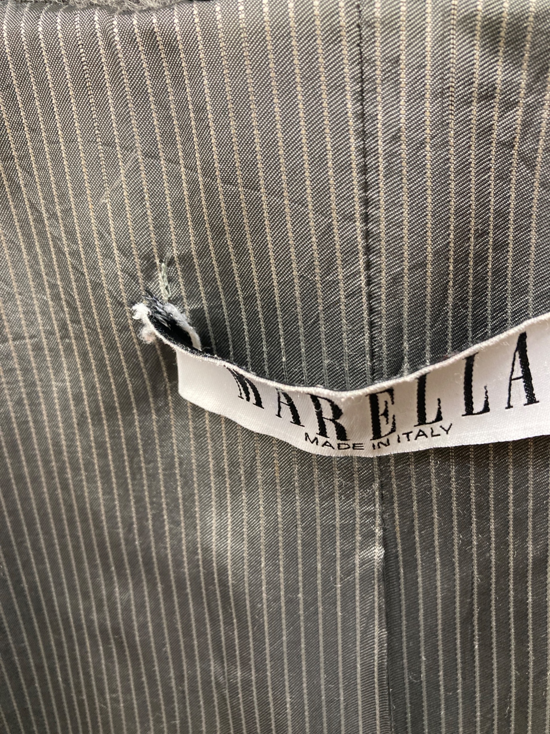 中古・古着通販】MARELLA (マレーラ) アルパカモヘア混コート グレー