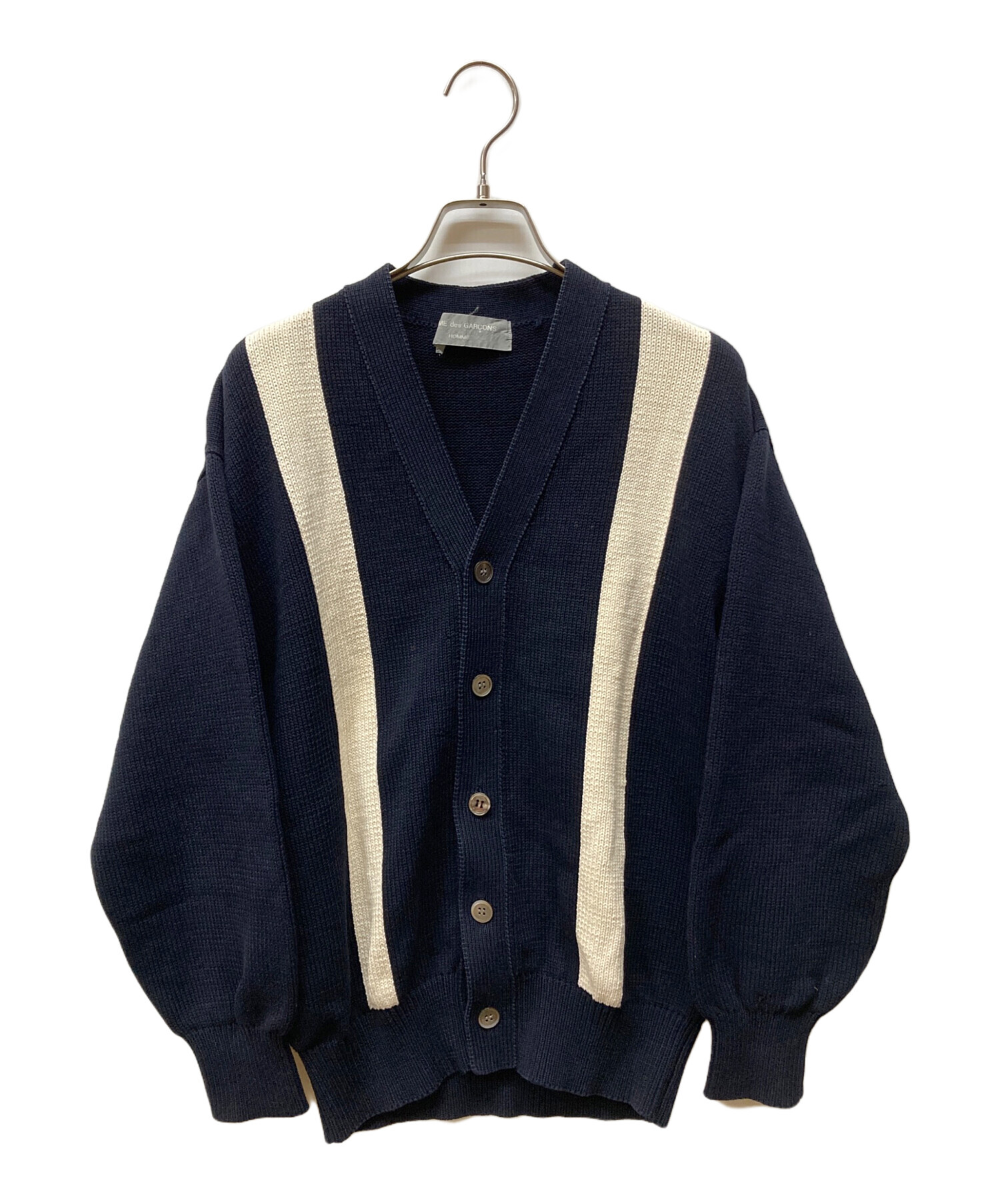 80s COMME des GARCONS HOMME コットンカーディガン 中古・古着通販】COMME des GARCONS HOMME (コムデギャルソン オム