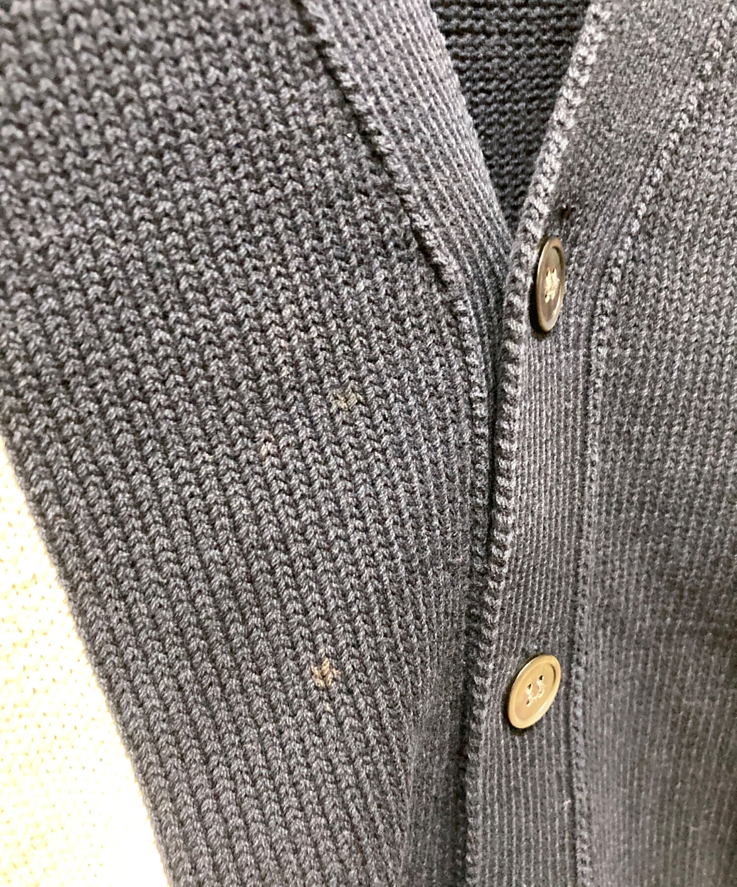 80s COMME des GARCONS HOMME コットンカーディガン 中古・古着通販】COMME des GARCONS HOMME (コムデギャルソン オム