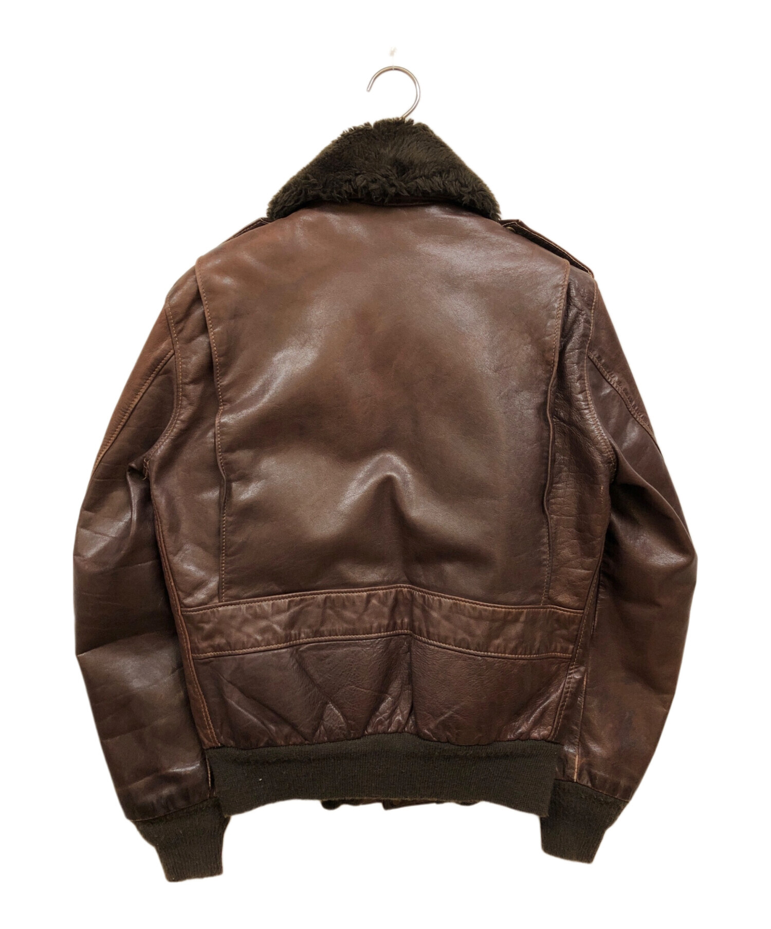 中古・古着通販】Schott (ショット) G-1フライトジャケット ブラウン