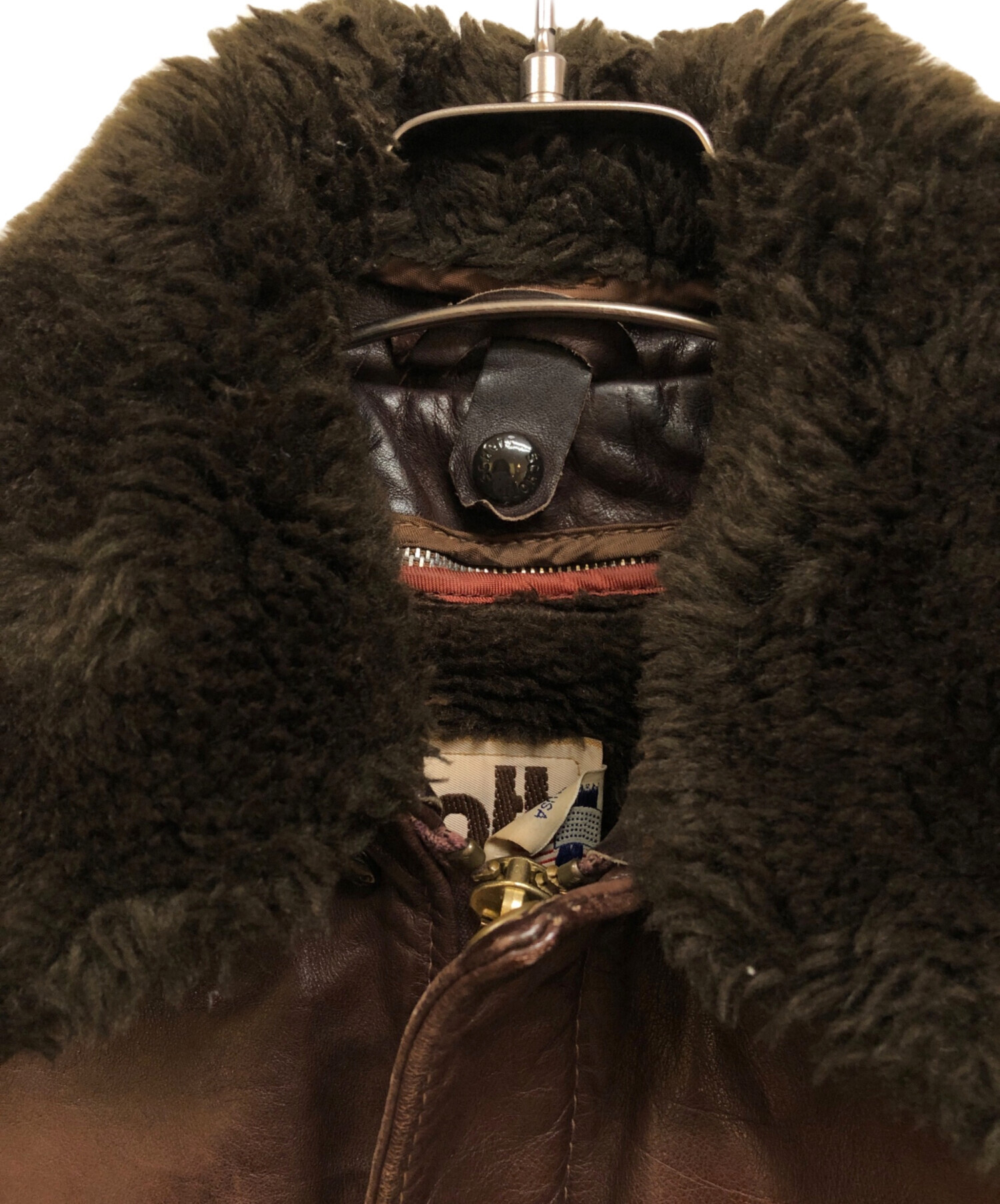 中古・古着通販】Schott (ショット) G-1フライトジャケット ブラウン