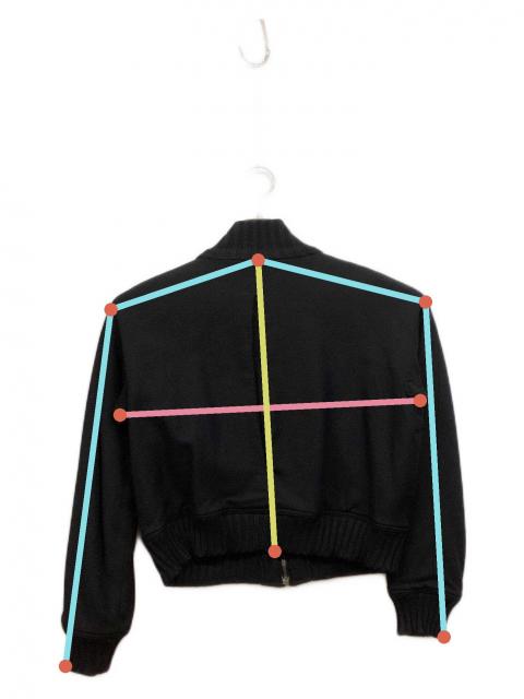 GUCCIジャケット 中古・古着通販】GUCCI (グッチ) ウールボンバージャケット ネイビー