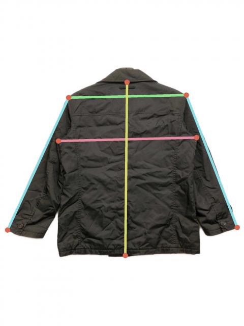 中古・古着通販】PRADA (プラダ) ナイロンPコート カーキ サイズ:M