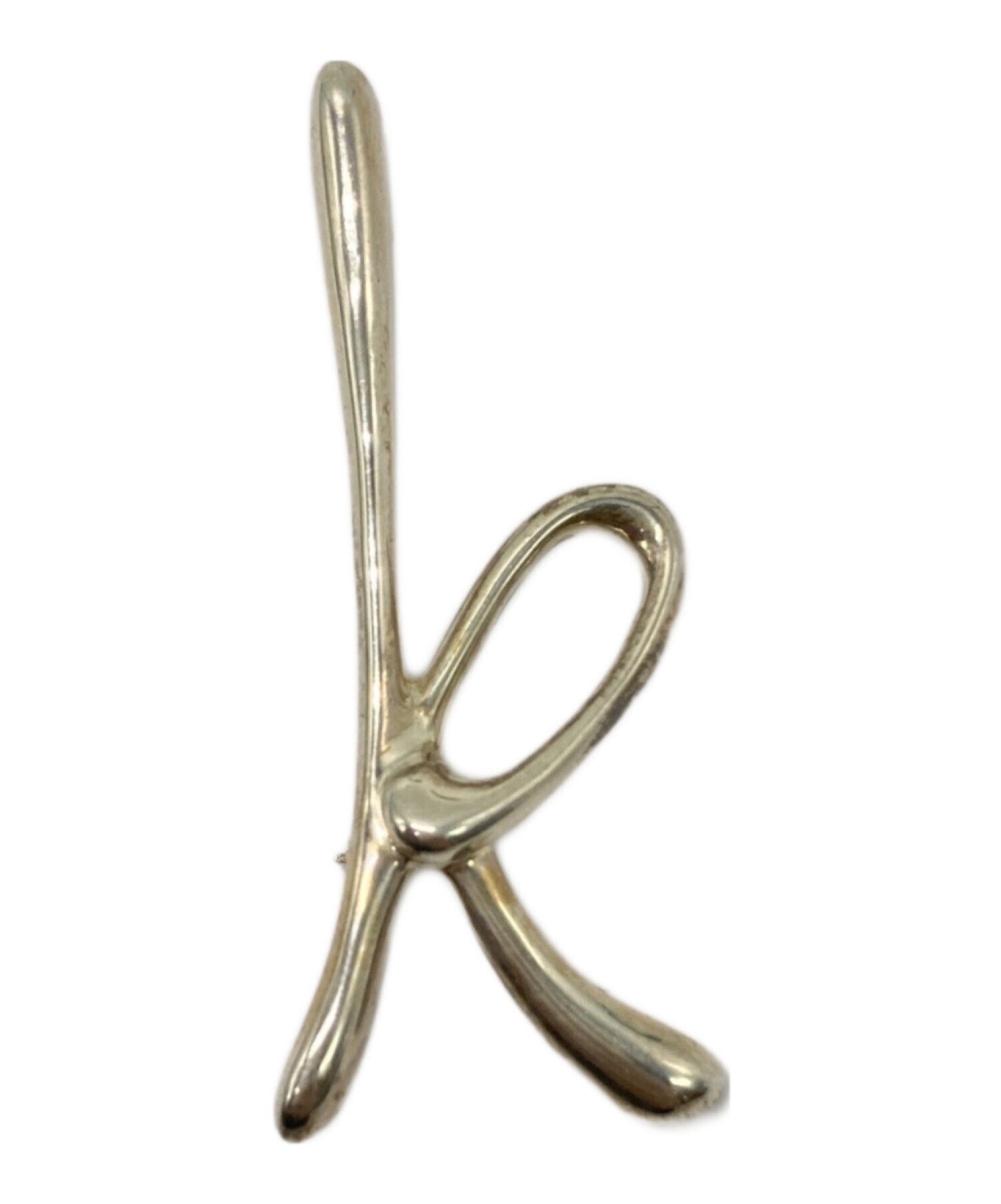 ティファニー シルバー925 イニシャルnブローチ TIFFANY 中古・古着通販】Tiffany & Co. (ティファニー) イニシャルブローチ