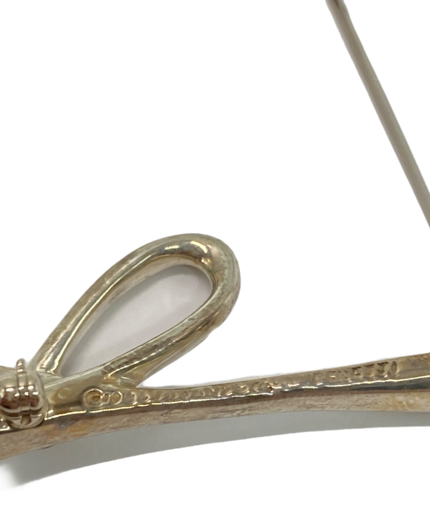 中古・古着通販】Tiffany & Co. (ティファニー) イニシャルブローチ