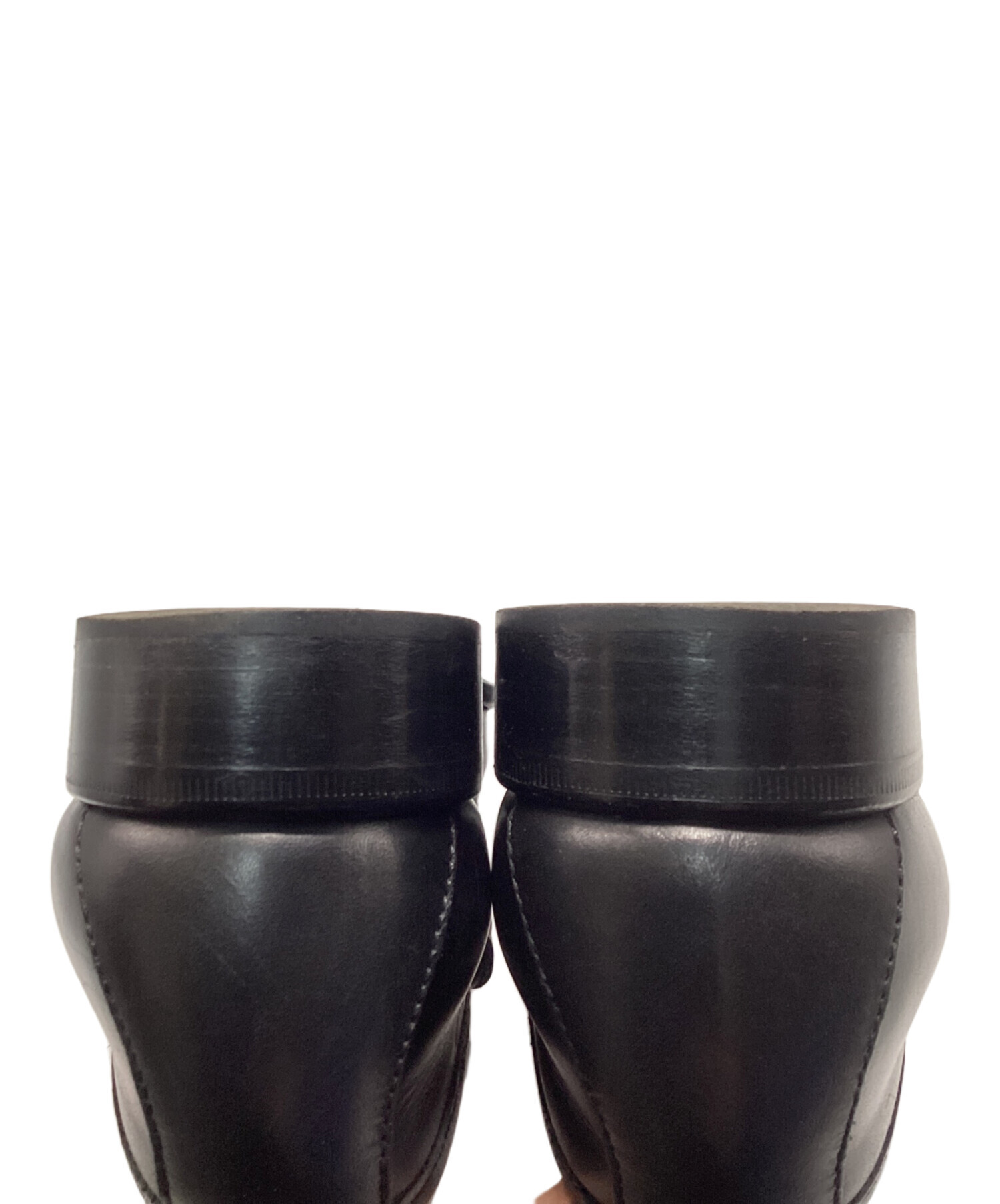 中古・古着通販】GUCCI (グッチ) ホースビットローファー ブラック