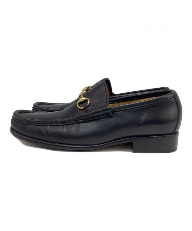 美品 GUCCI ホースビットローファー パンプス 黒 37 中古・古着通販】GUCCI (グッチ) ホースビットローファー ブラック