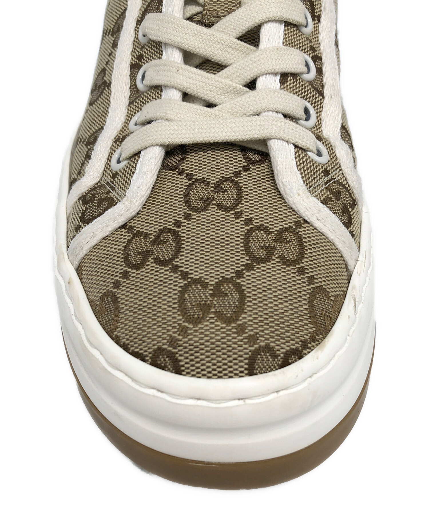 Gucci GGパターン ハイカットスニーカー 中古・古着通販】GUCCI (グッチ) GGキャンバスハイカットスニーカー