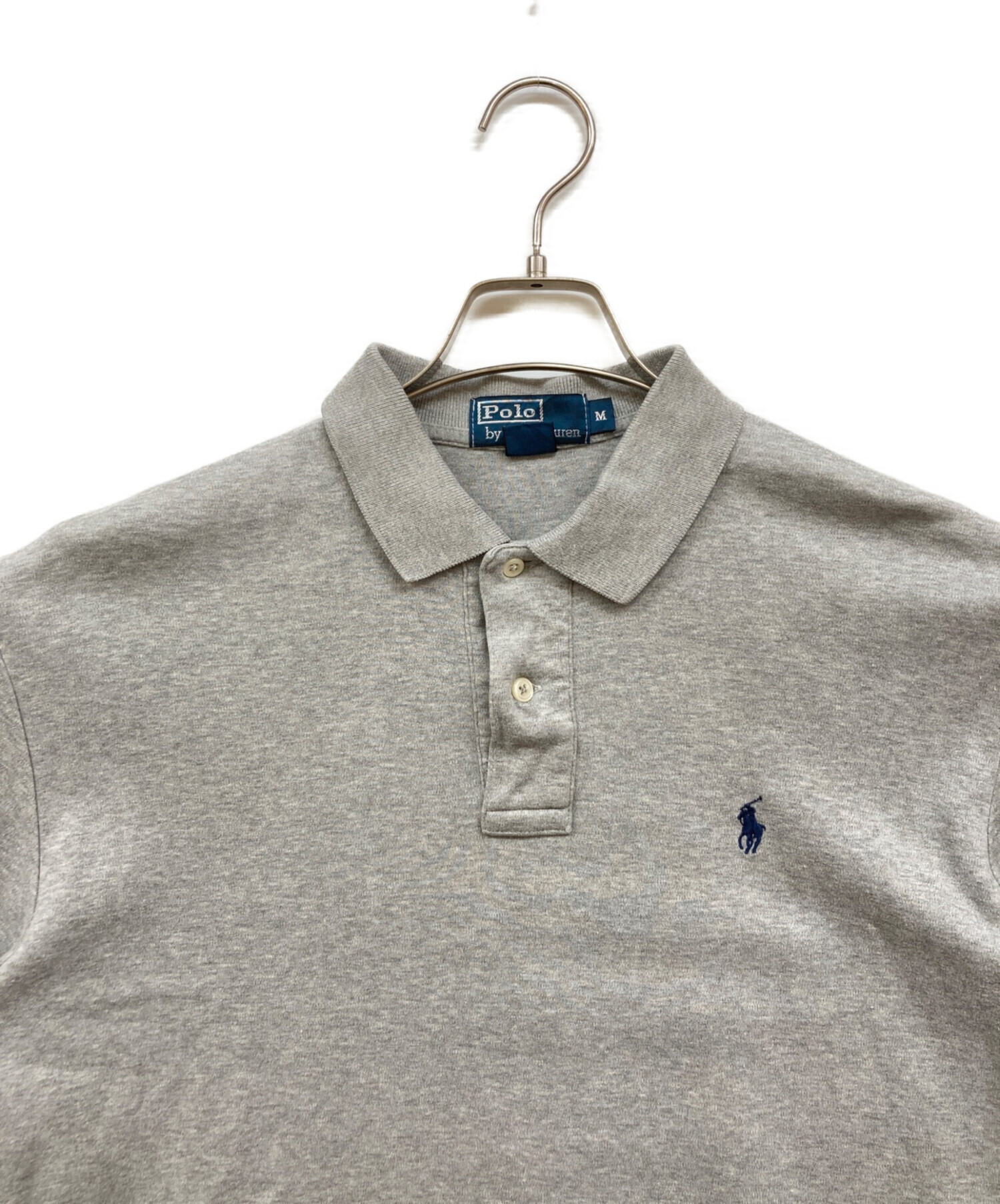 POLO RALPH LAUREN グレー ポロシャツ XL 中古・古着通販】POLO RALPH LAUREN (ポロ・ラルフローレン