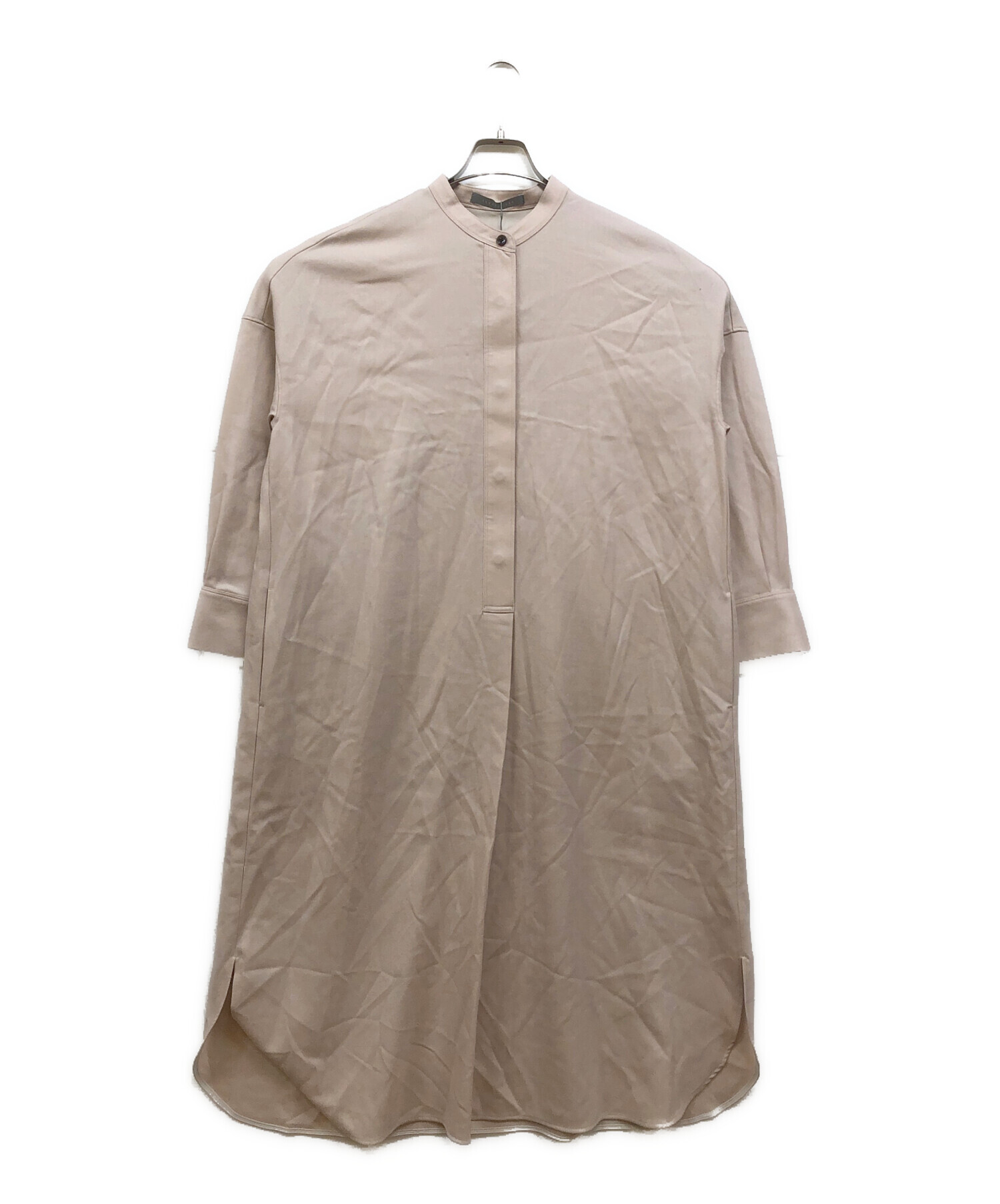【値下げ】セオリーリュクス ワンピース ベージュ サイズ40 中古・古着通販】theory luxe (セオリーリュクス) ワンピース ベージュ