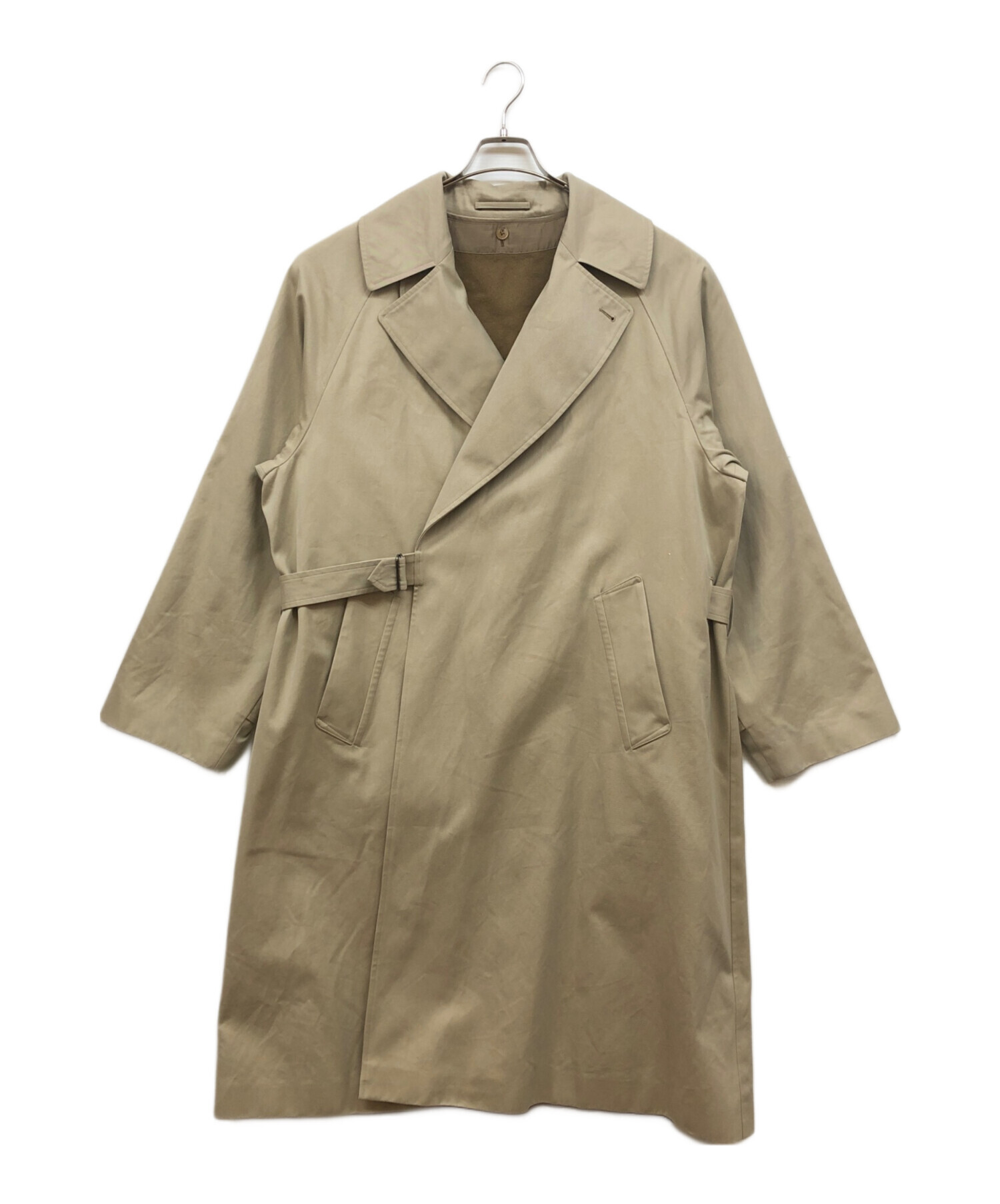 中古・古着通販】COMOLI (コモリ) タイロッケンコート ベージュ サイズ