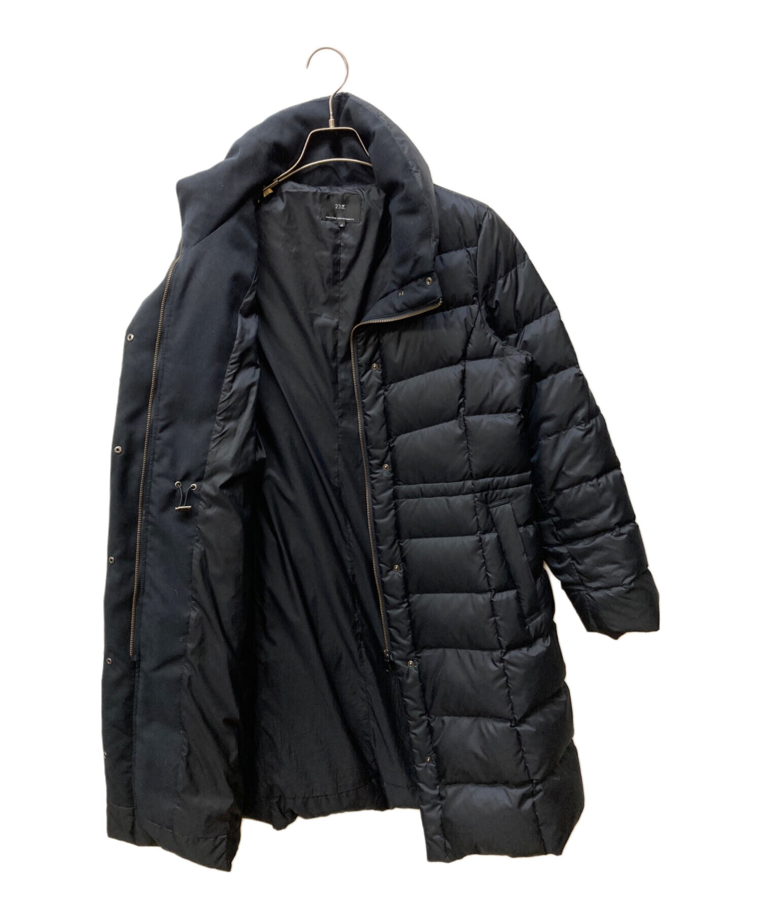 中古・古着通販】23区 (ニジュウサンク) シレータフタ ロング ダウン