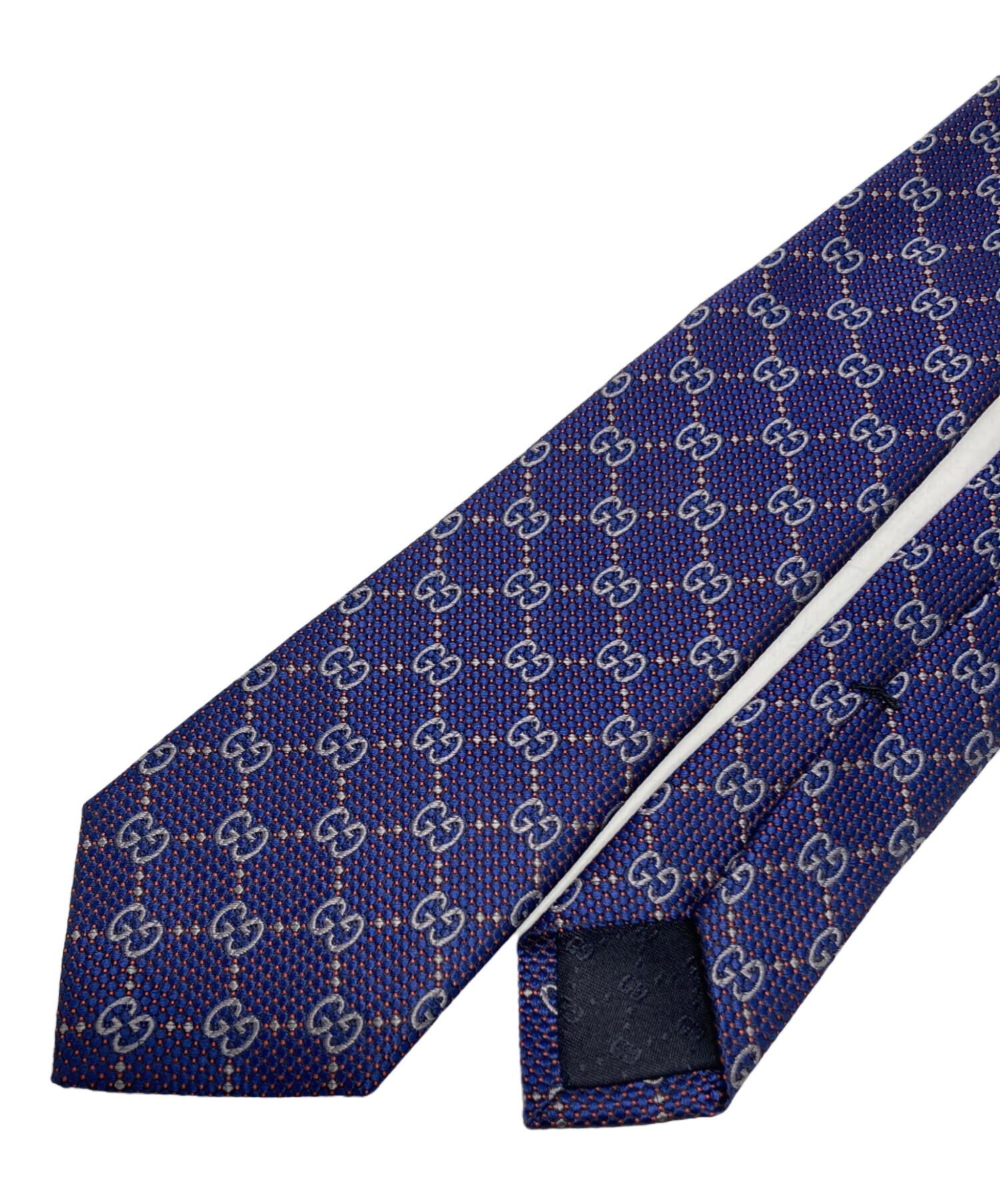 中古・古着通販】GUCCI (グッチ) ネクタイ パープル サイズ:148×7cm