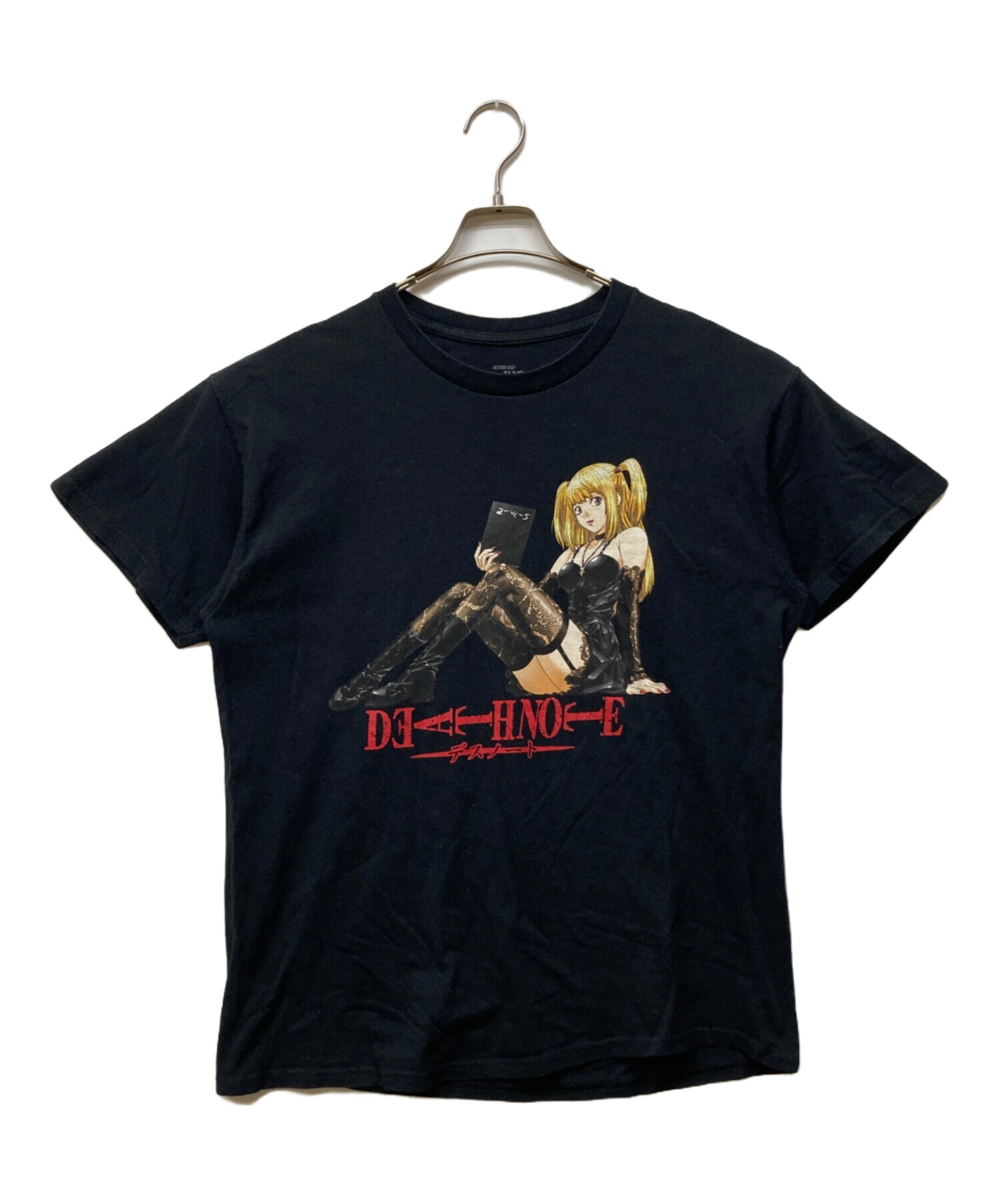 中古・古着通販】DEATH NOTE (デスノート) プリントTシャツ ブラック